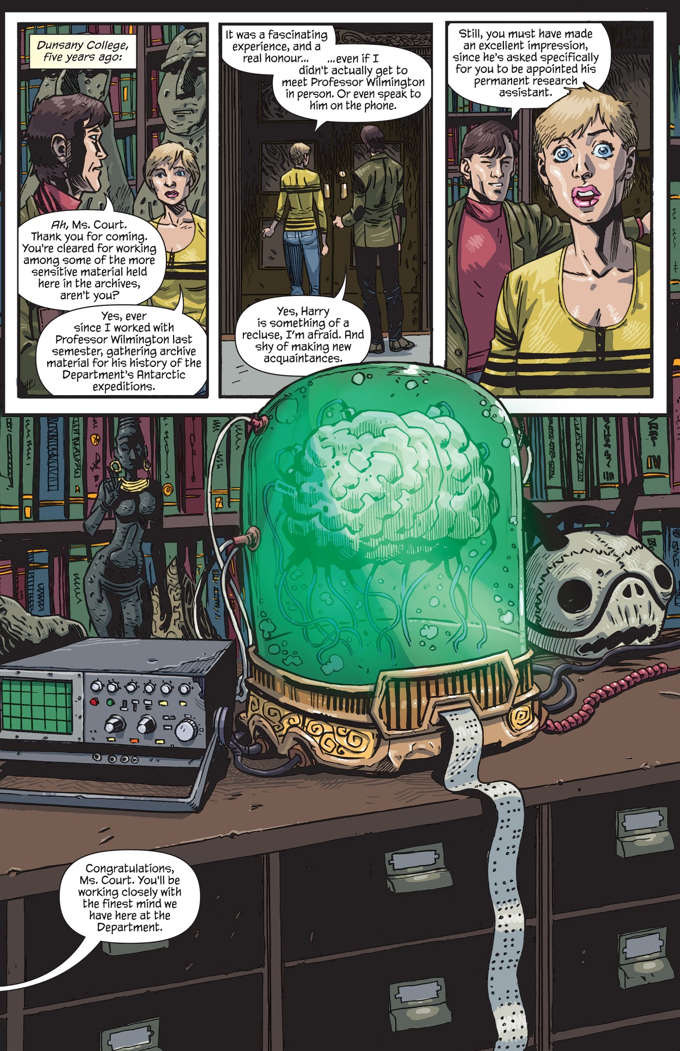 Read online Dept of Monsterology comic -  Issue #5 - 5