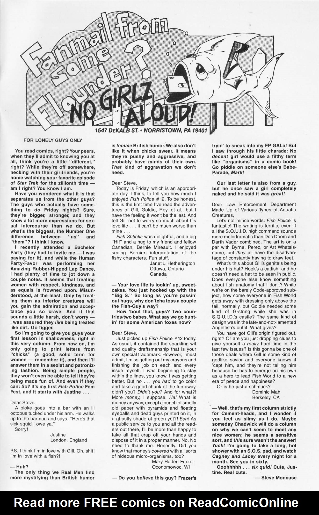 Read online The Fish Police comic -  Issue #15 - 29
