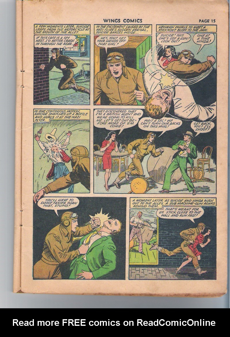 Read online Wings Comics comic -  Issue #27 - 17