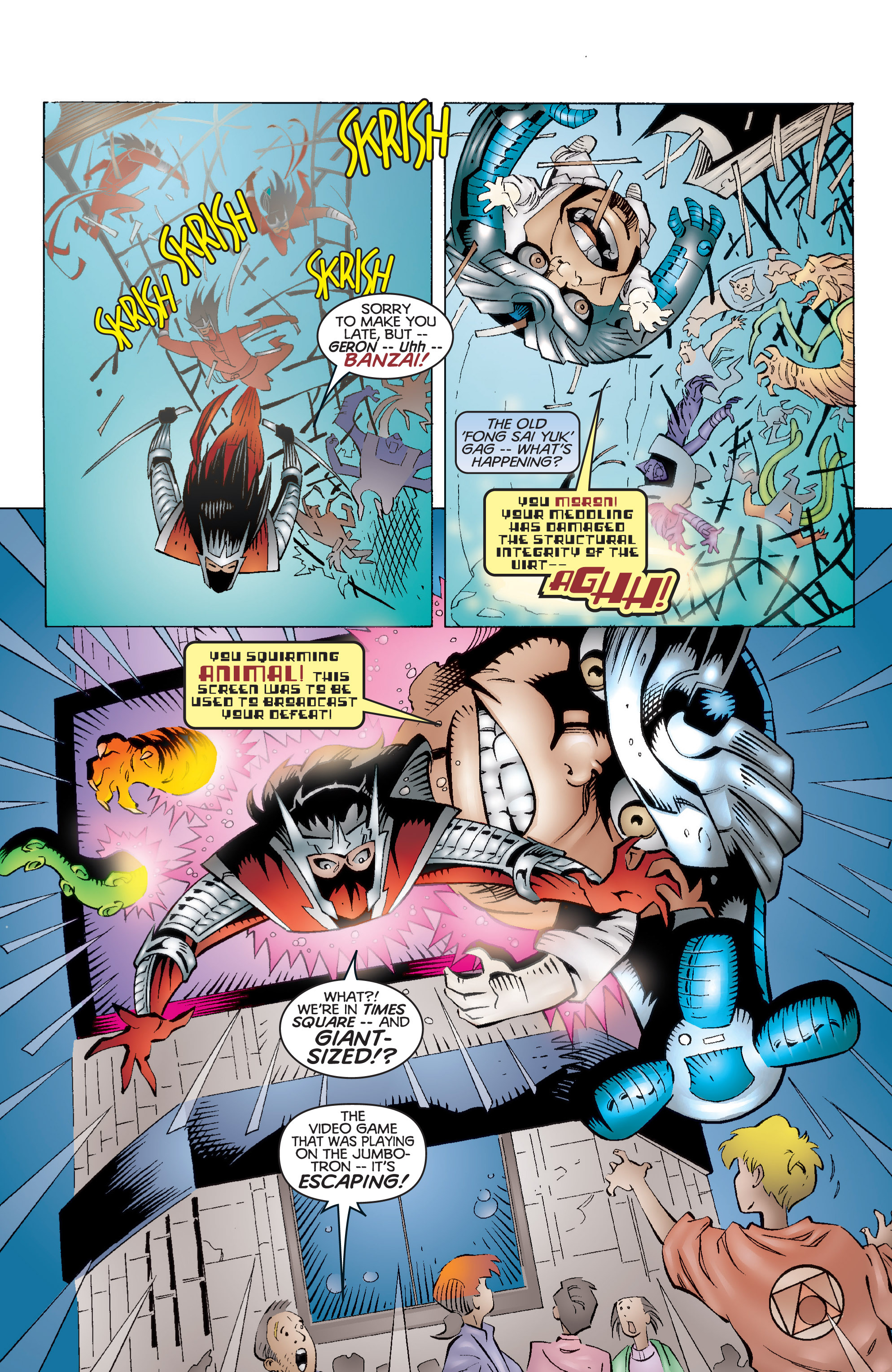 Read online Ninjak (1997) comic -  Issue #9 - 16