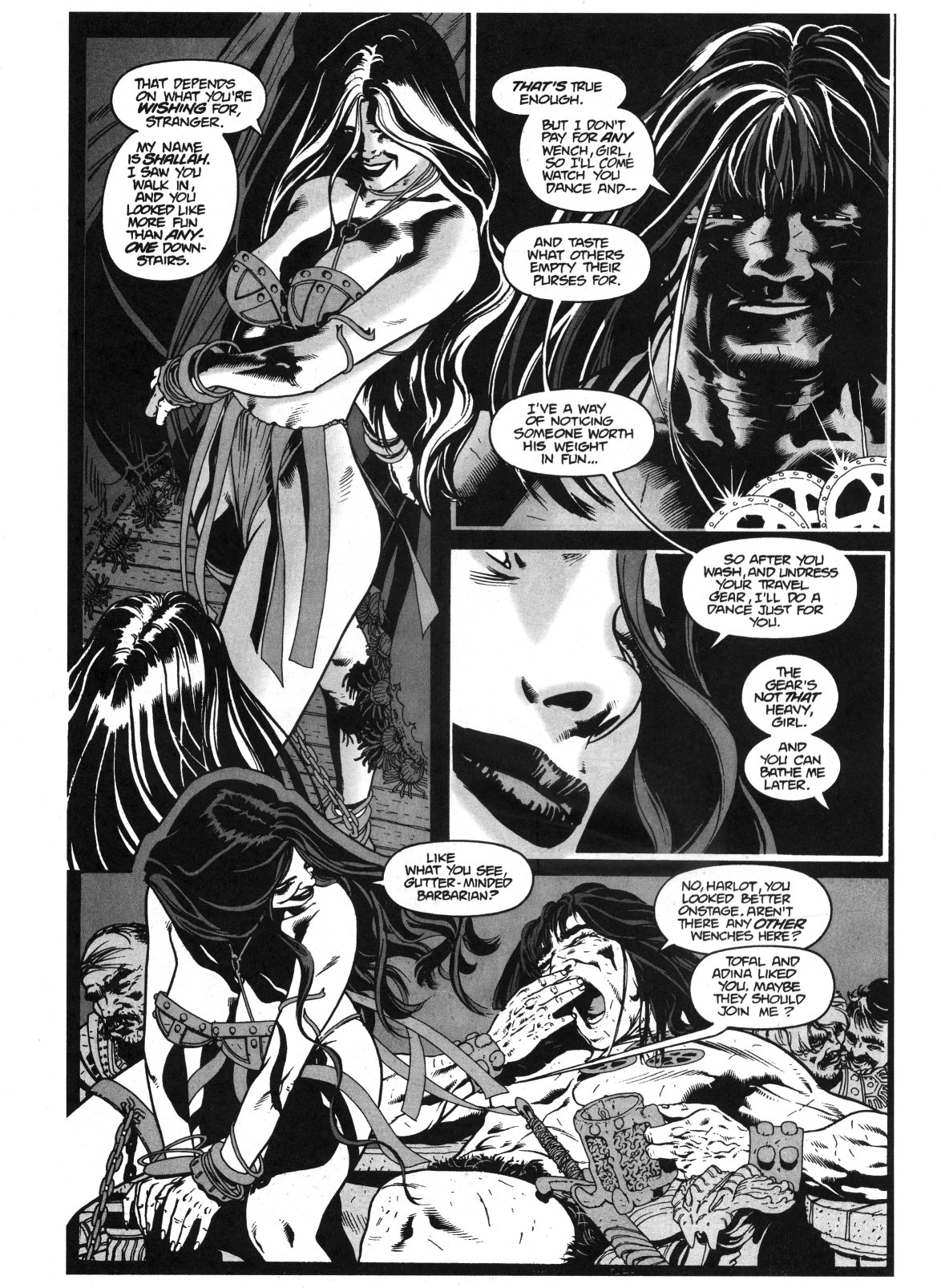 Read online Conan the Savage comic -  Issue #8 - 33