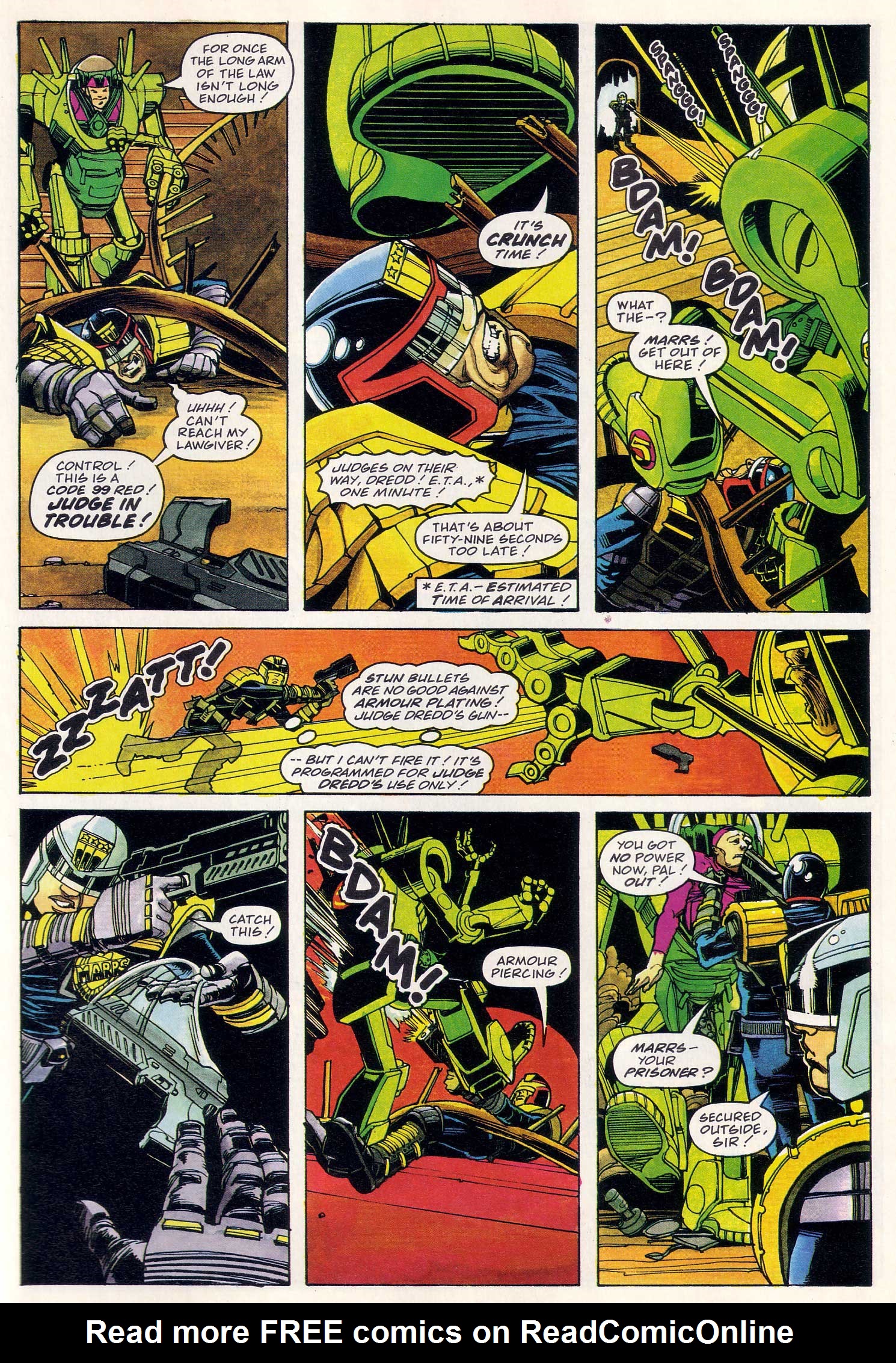 Read online Judge Dredd Lawman of the Future comic -  Issue #2 - 15