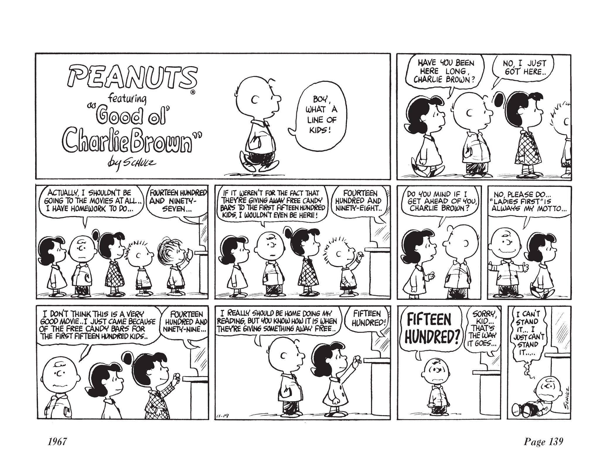 Read online The Complete Peanuts comic -  Issue # TPB 9 - 150
