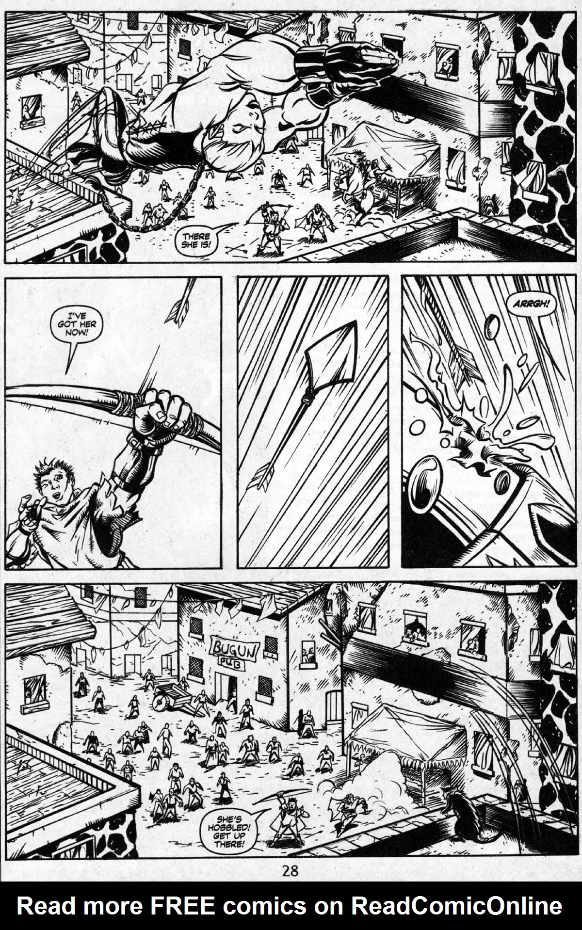 Read online Dungeons & Dragons: Black & White comic -  Issue #1 - 21