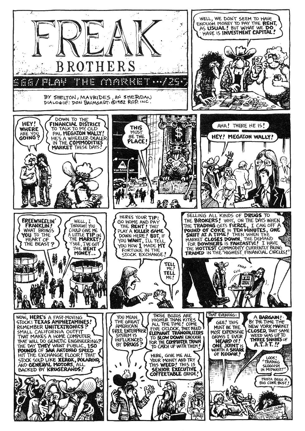 Read online The Fabulous Furry Freak Brothers comic -  Issue #7 - 15