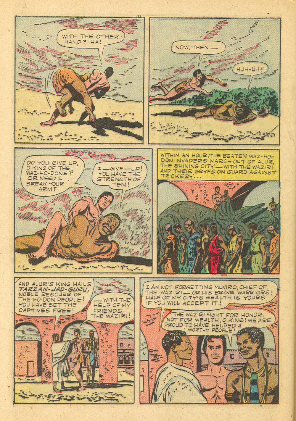 Read online Tarzan (1948) comic -  Issue #24 - 42