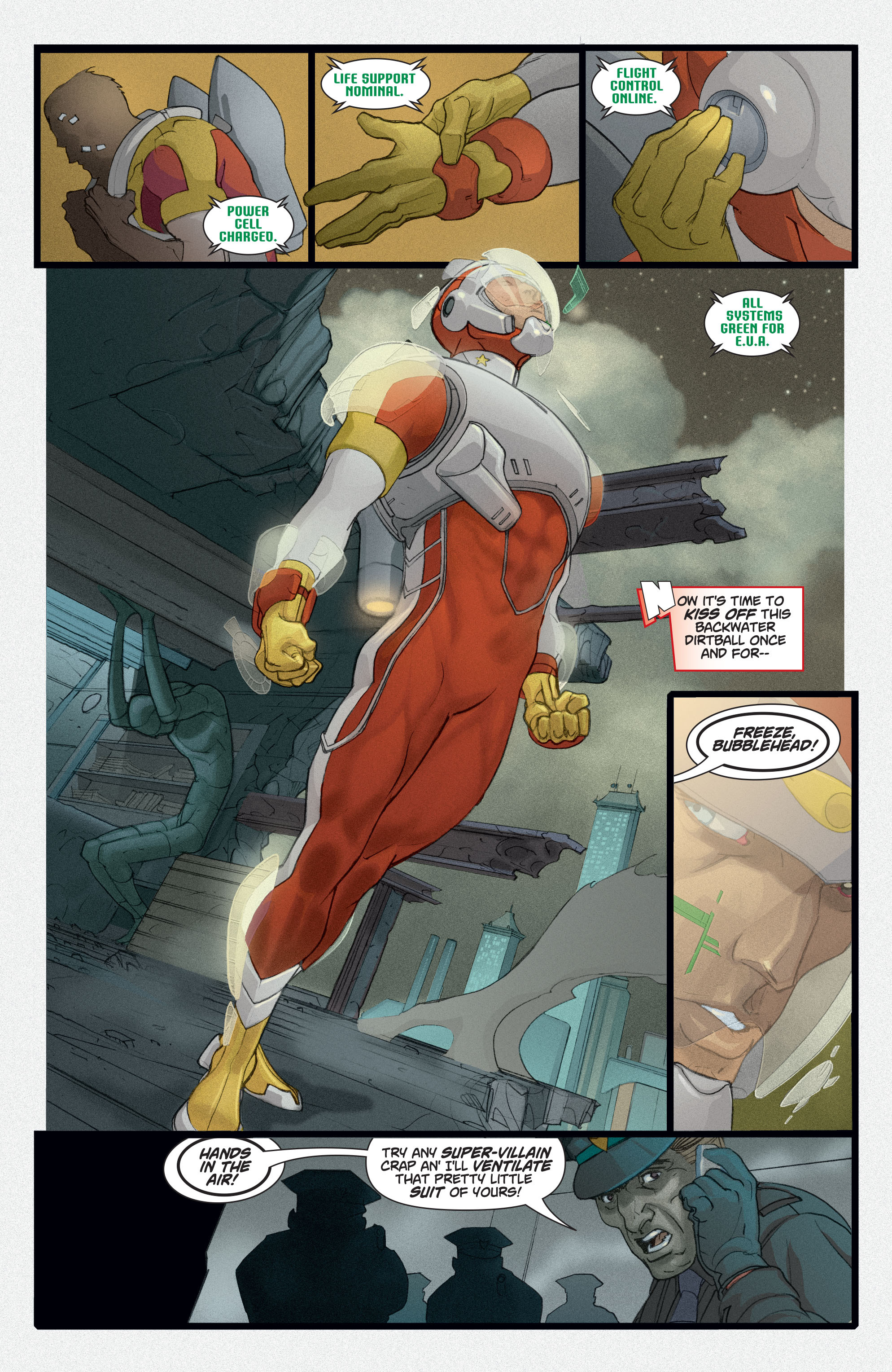 Read online Adam Strange (2004) comic -  Issue #2 - 16