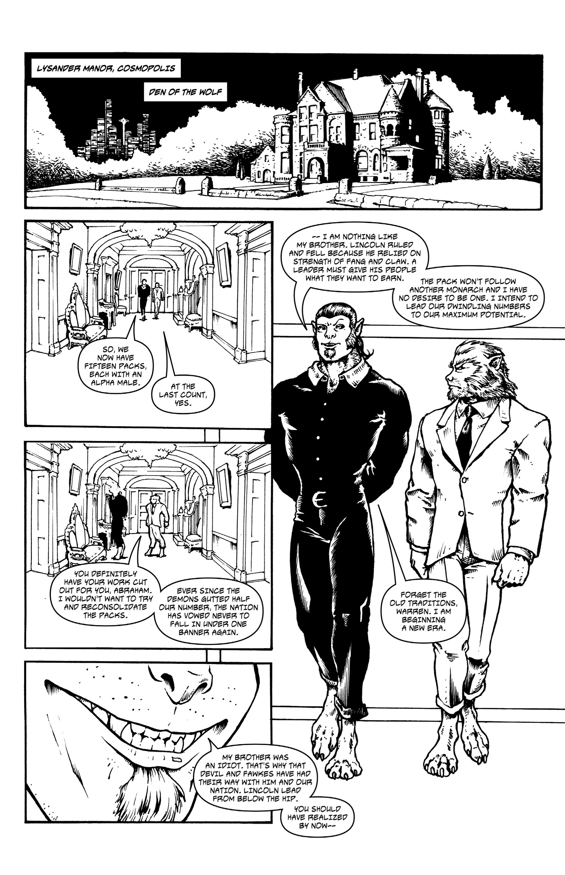 Read online Lucifer Fawkes: Blood Flow comic -  Issue # Full - 8