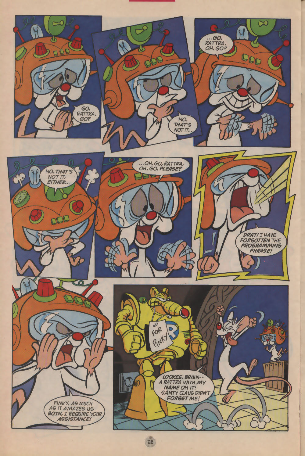 Read online Pinky and The Brain Christmas Special comic -  Issue # Full - 22