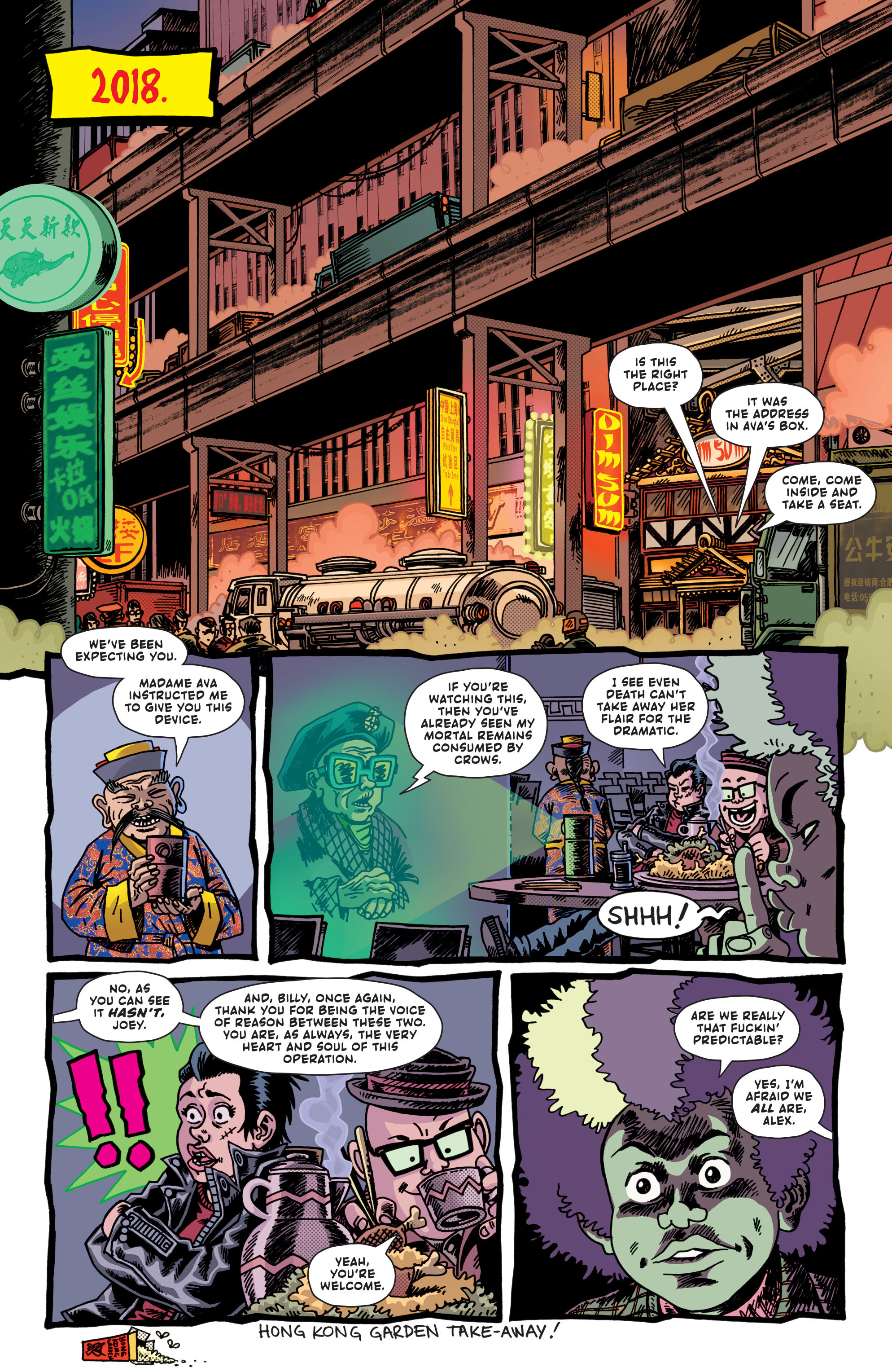 Read online Last Gang In Town comic -  Issue #5 - 12