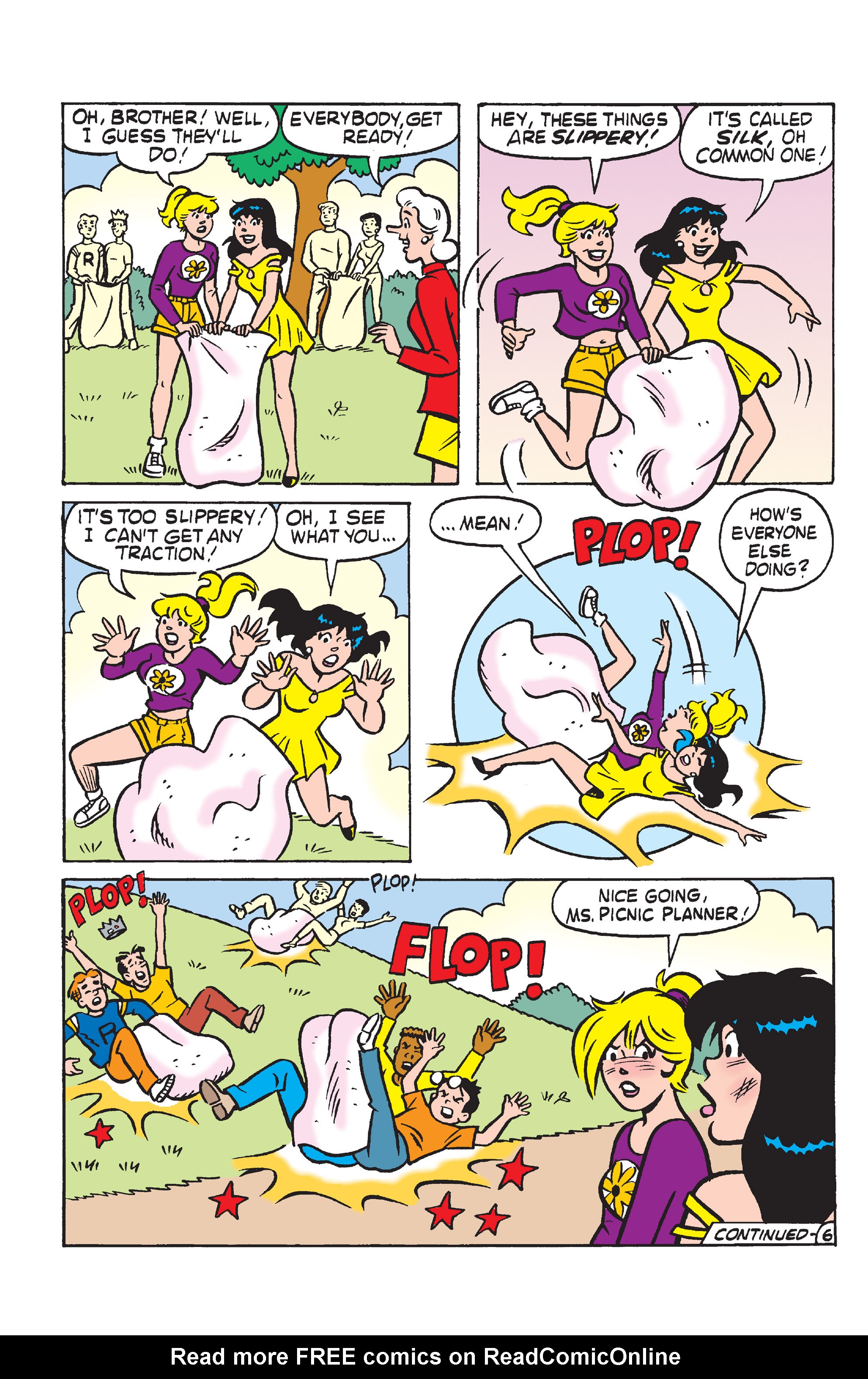 Read online Betty and Veronica: Picnic Antics comic -  Issue # TPB - 73