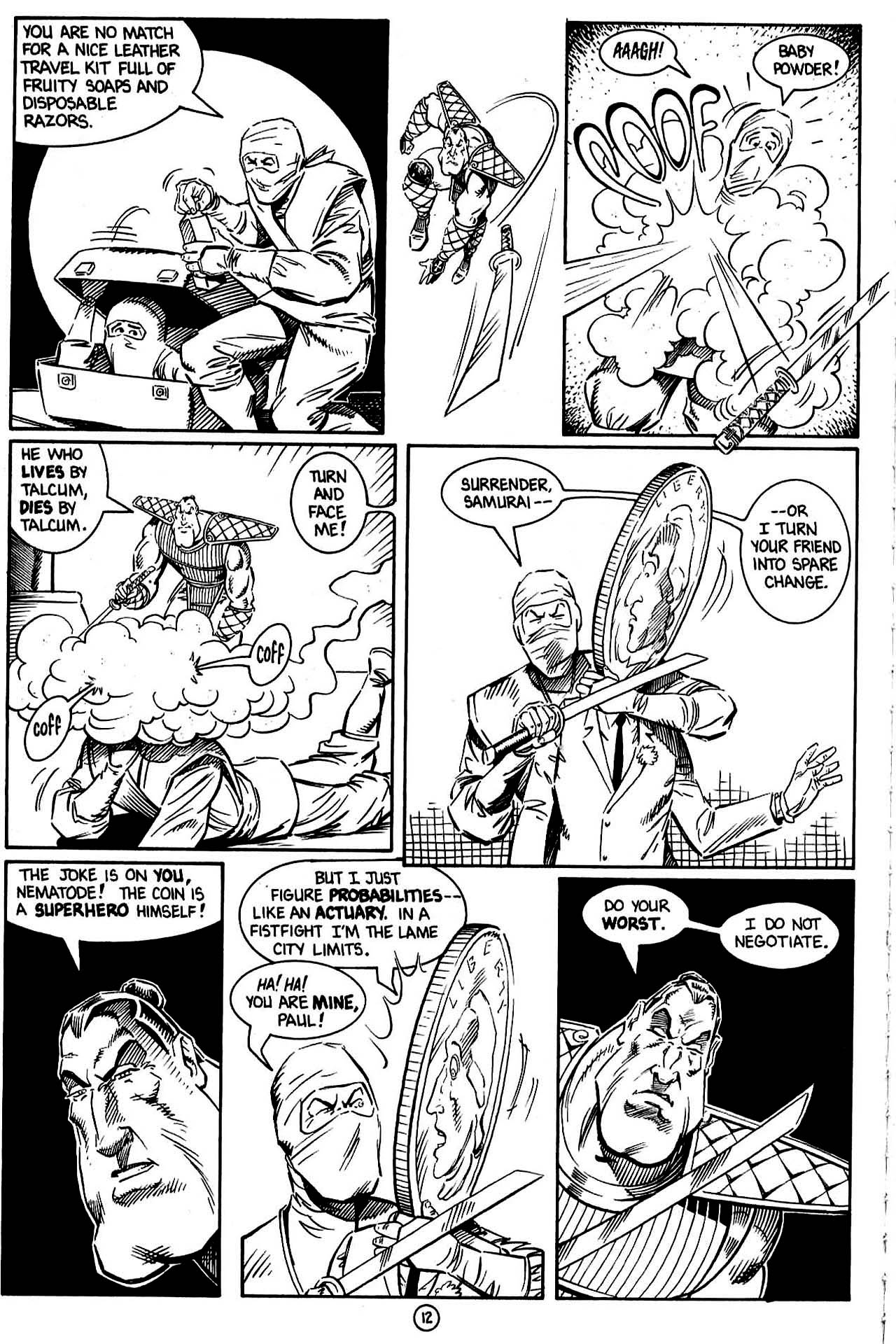 Read online Paul the Samurai (1992) comic -  Issue #5 - 13