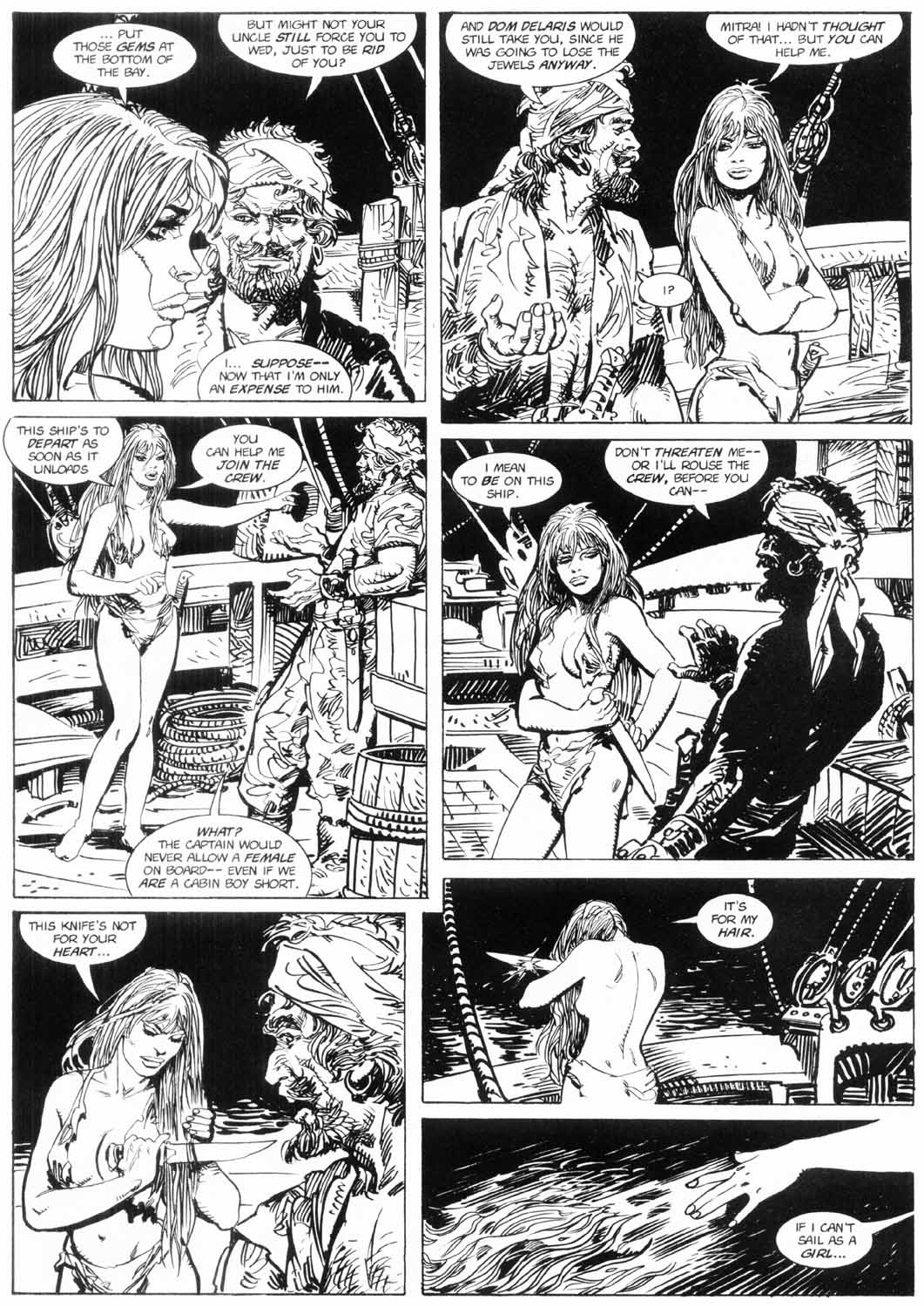 Read online The Savage Sword Of Conan comic -  Issue #225 - 58