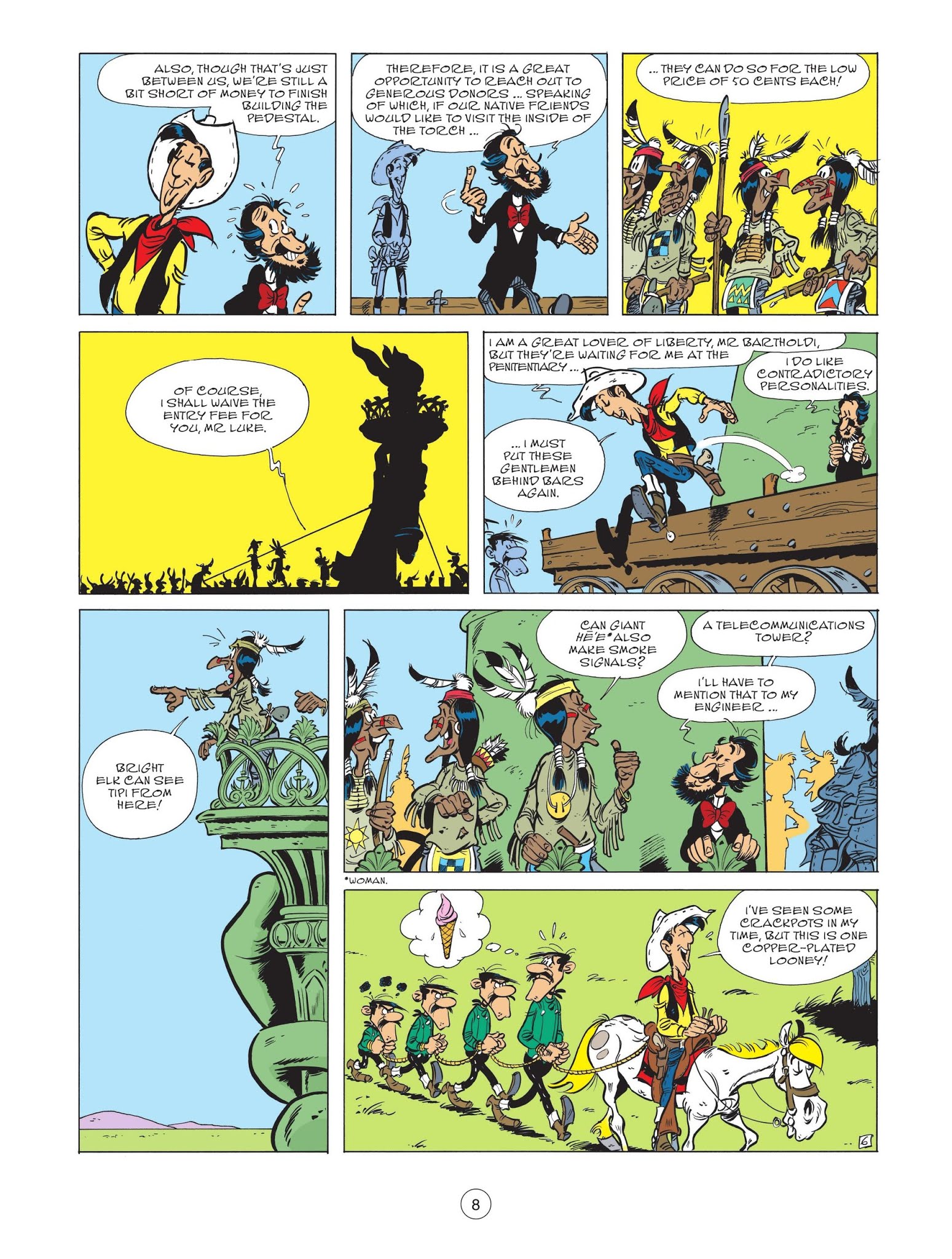 Read online A Lucky Luke Adventure comic -  Issue #71 - 10
