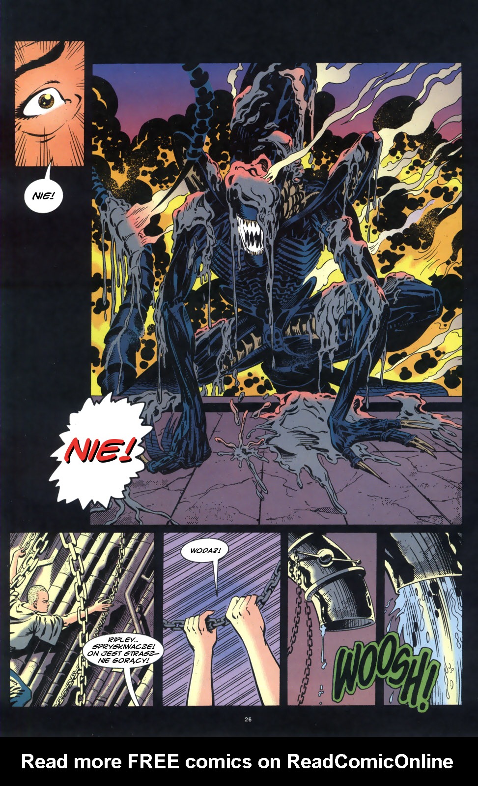 Read online Alien 3 comic -  Issue #3 - 24