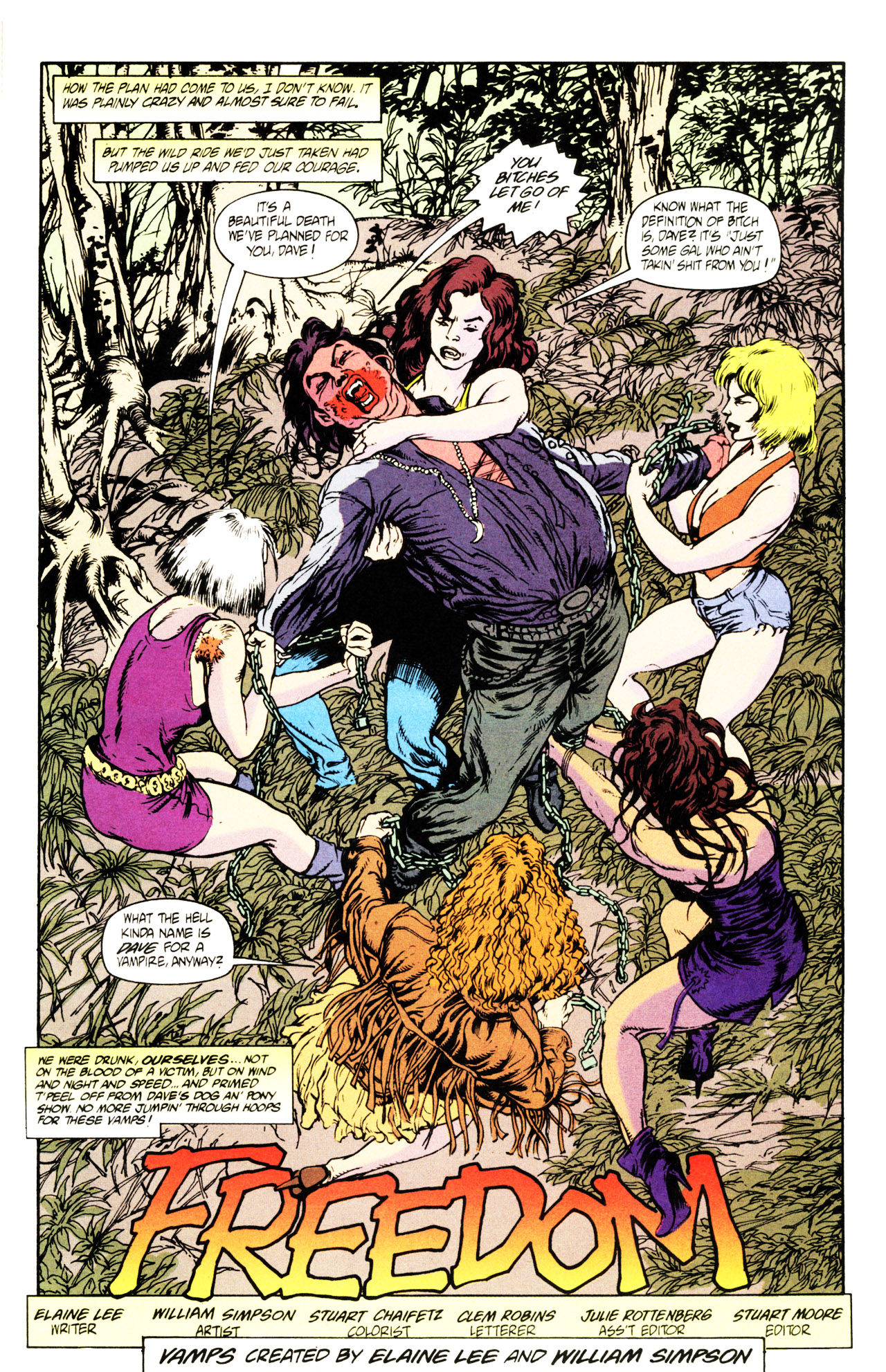 Read online Vamps comic -  Issue #1 - 6