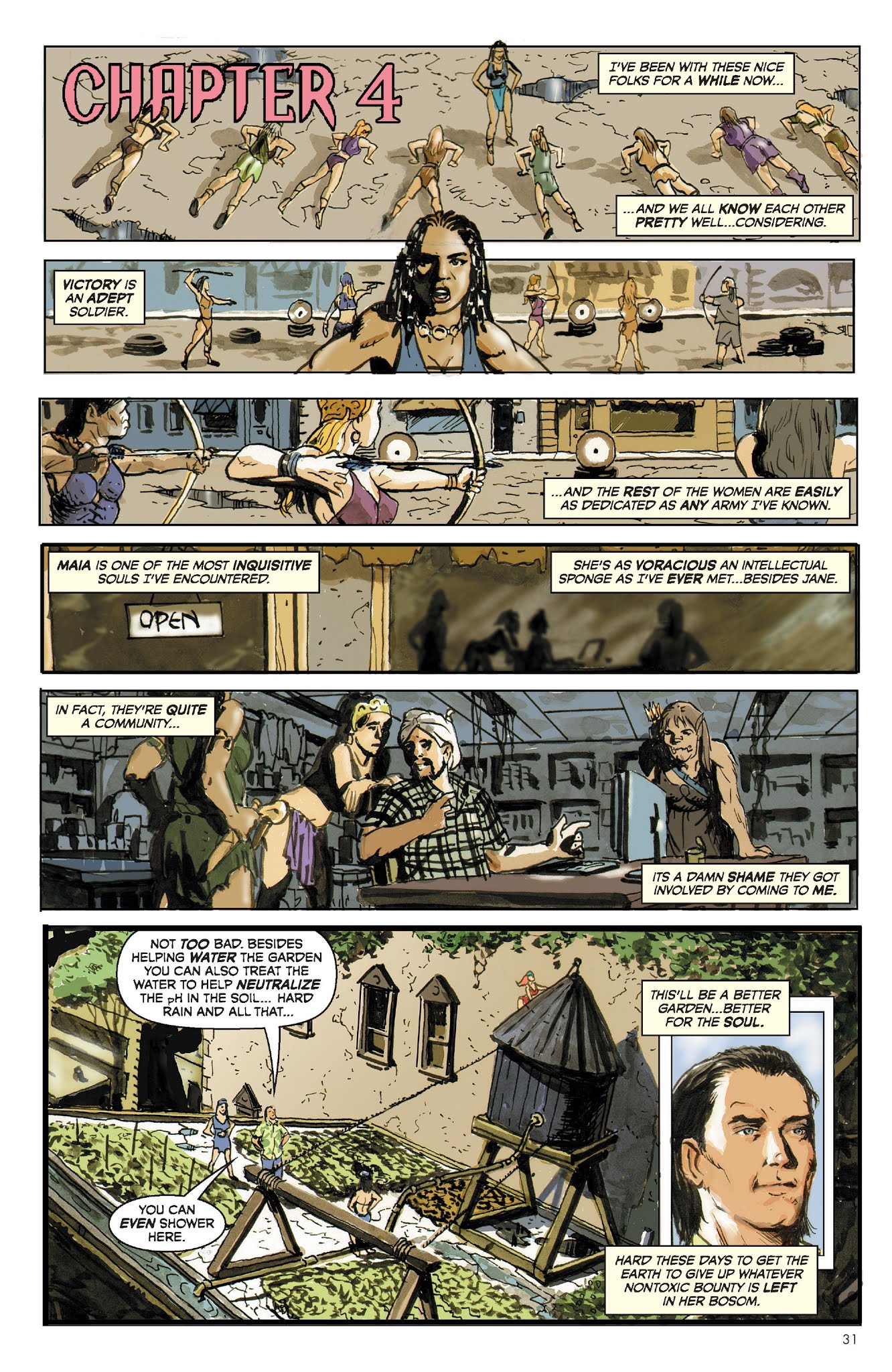 Read online The Once and Future Tarzan comic -  Issue # TPB - 32