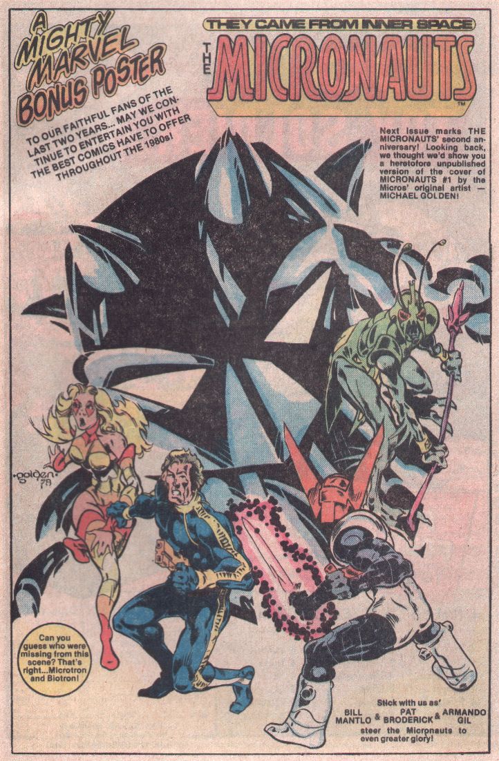 Read online Micronauts (1979) comic -  Issue #23 - 25