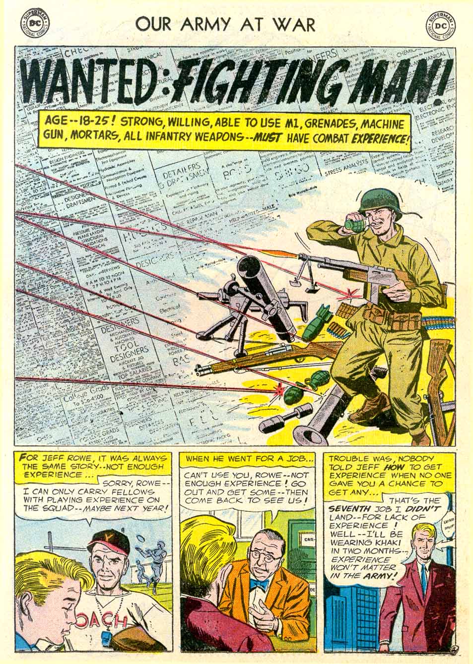 Read online Our Army at War (1952) comic -  Issue #48 - 12