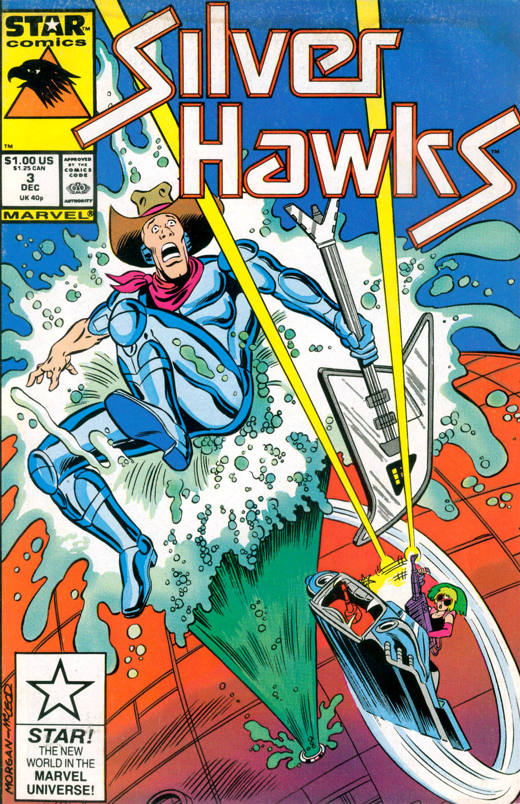 Read online SilverHawks comic -  Issue #3 - 1