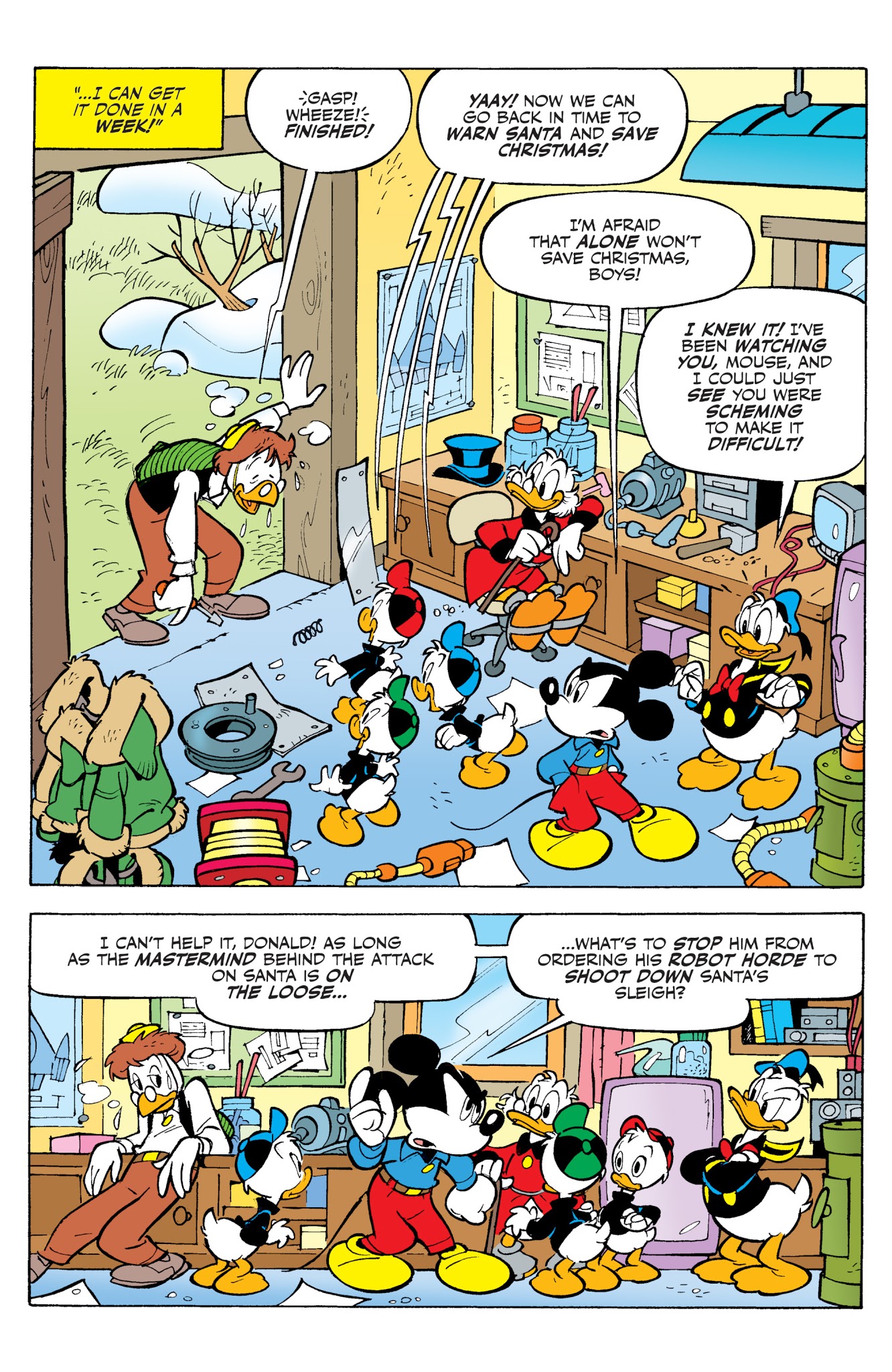 Read online Mickey and Donald Christmas Parade comic -  Issue #2 - 28