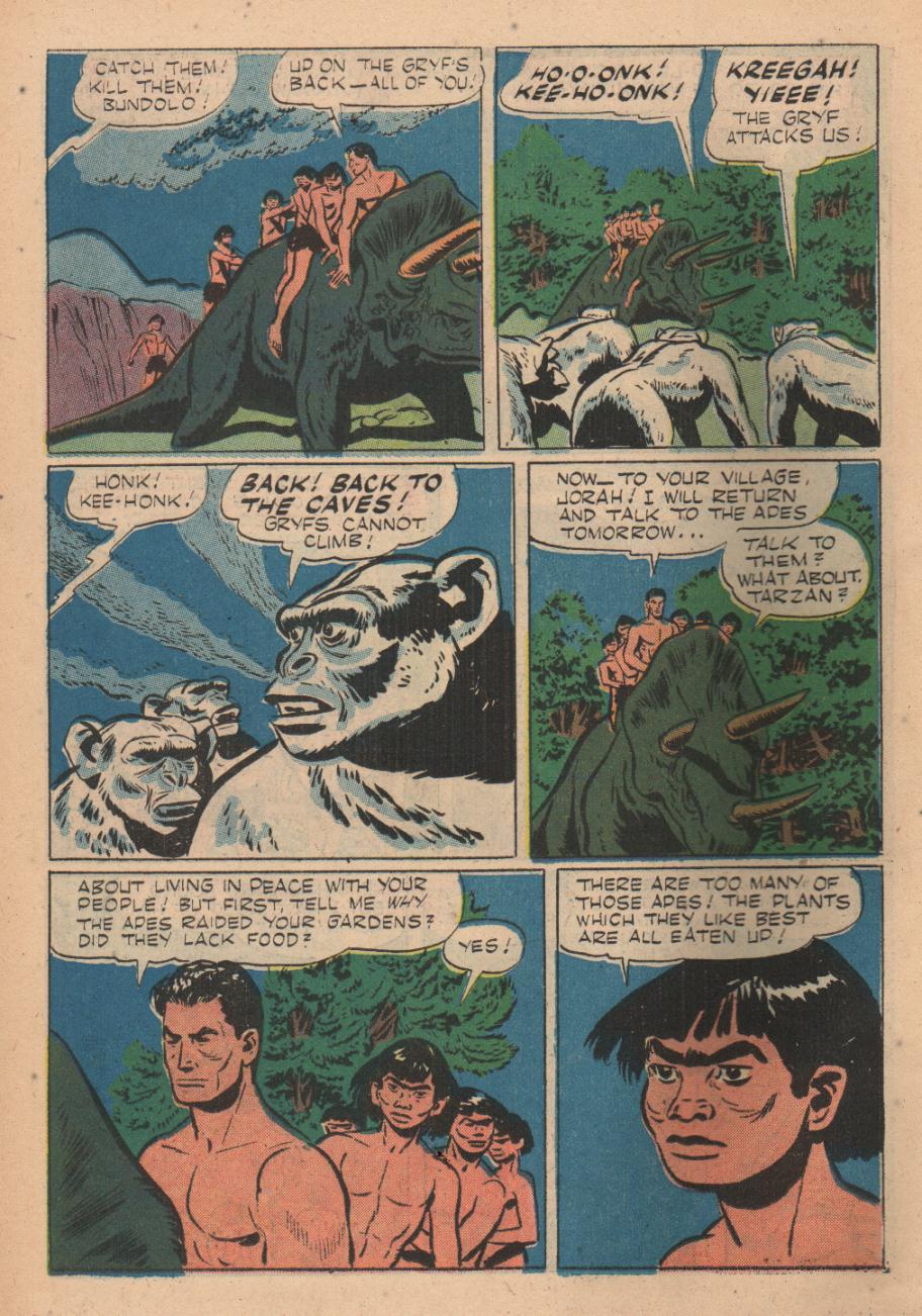 Read online Tarzan (1948) comic -  Issue #87 - 14
