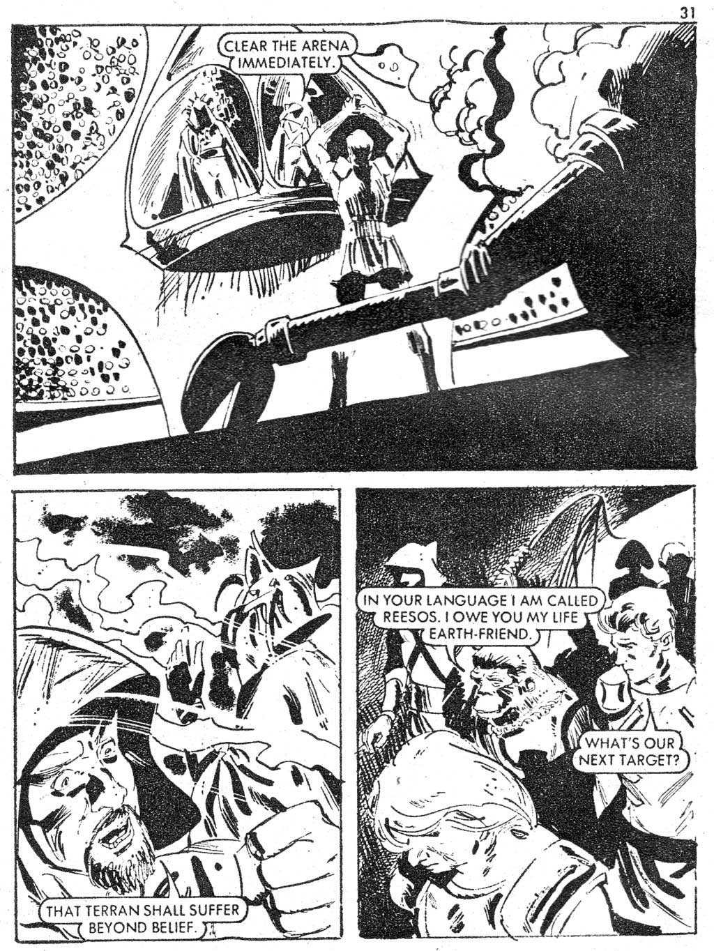 Read online Starblazer comic -  Issue #19 - 31