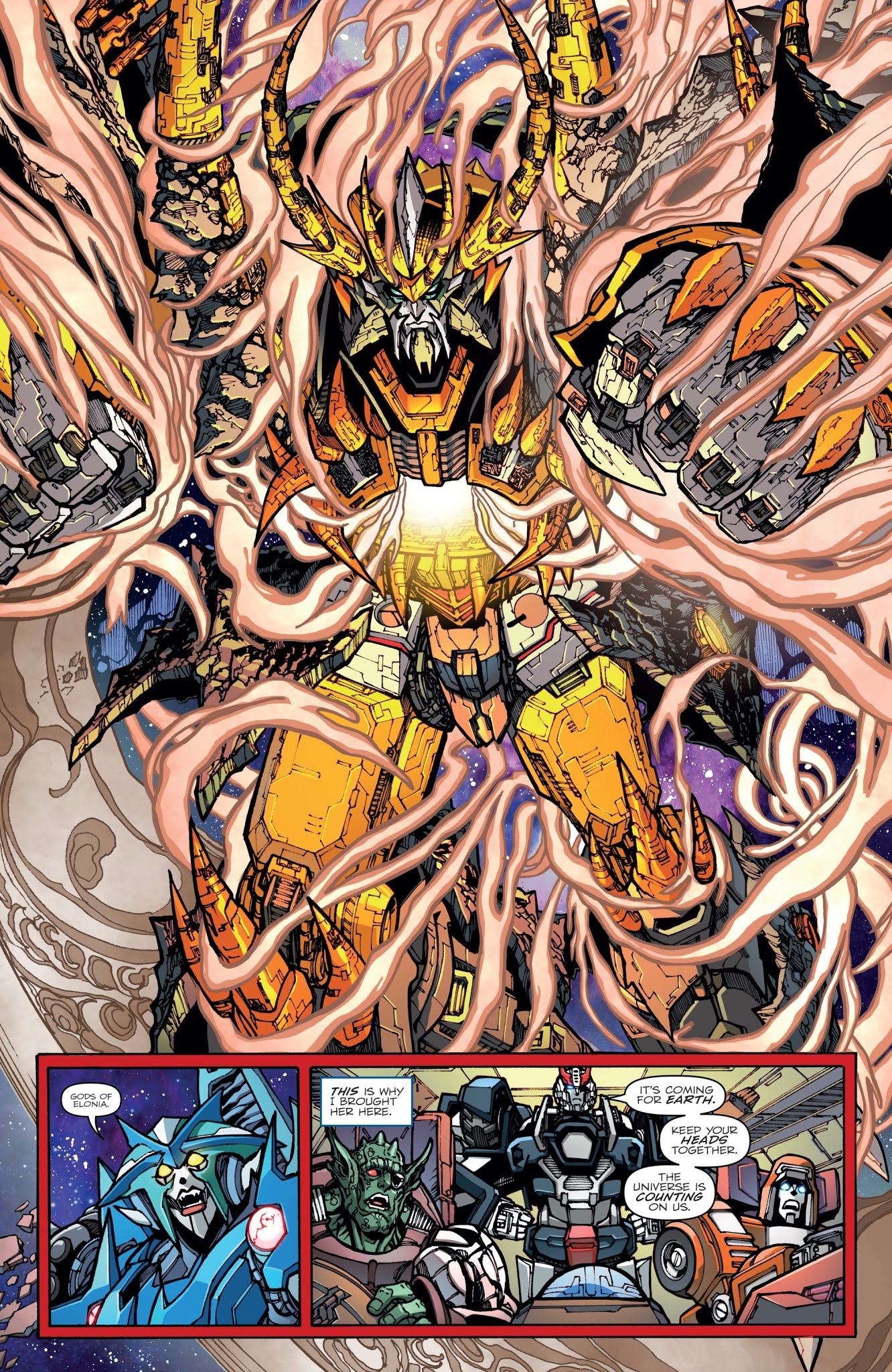 Read online Transformers: Unicron comic -  Issue #4 - 19