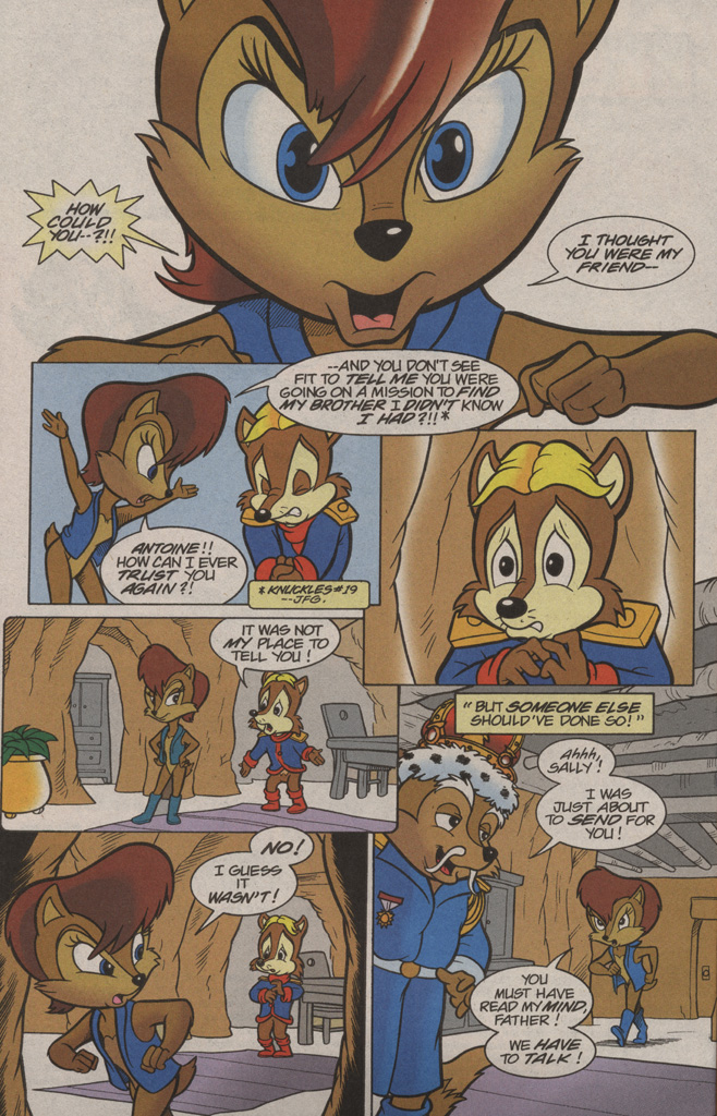 Read online Knuckles the Echidna comic -  Issue #29 - 4