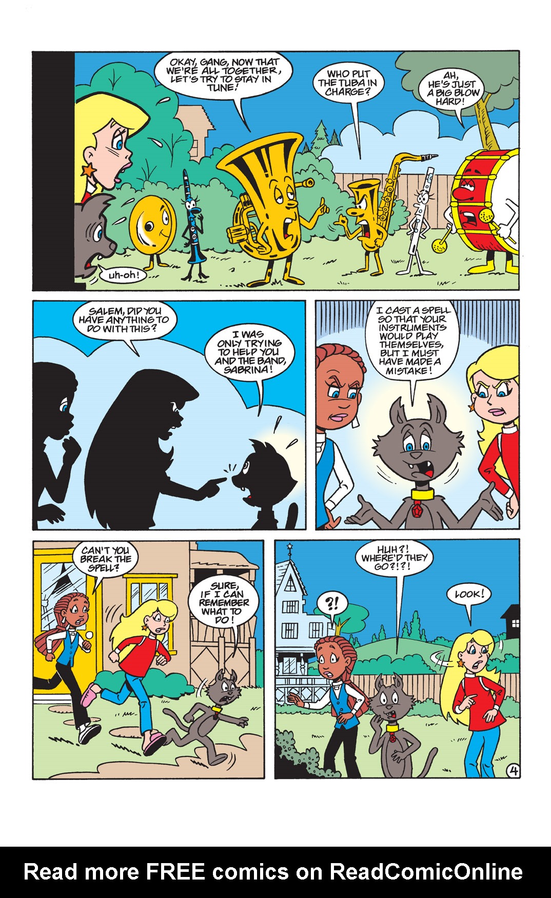 Read online Sabrina the Teenage Witch (2000) comic -  Issue #18 - 23