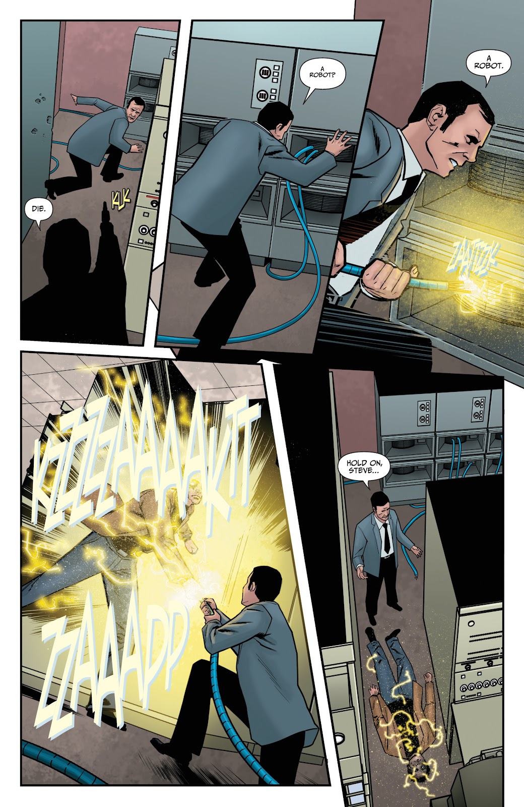The Six Million Dollar Man: Fall of Man issue 4 - Page 22