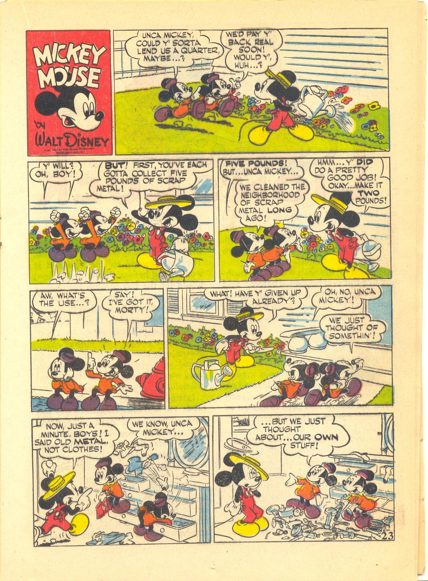 Read online Walt Disney's Comics and Stories comic -  Issue #40 - 25