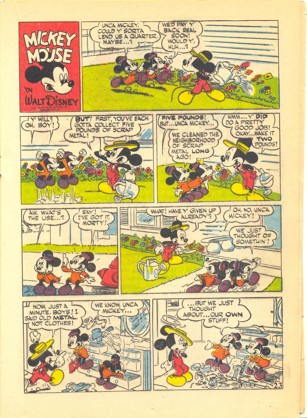Walt Disney's Comics and Stories issue 40 - Page 25