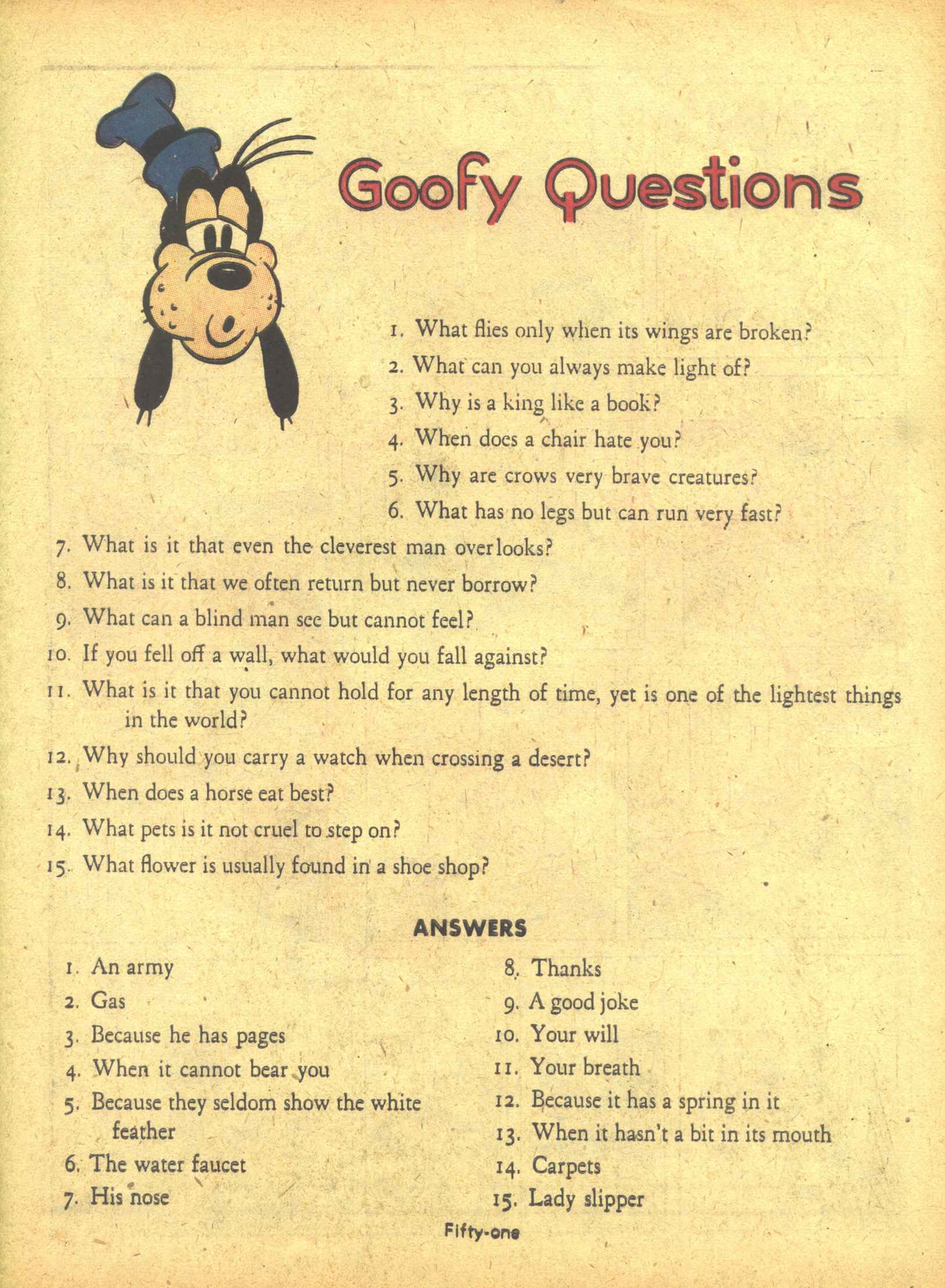 Read online Walt Disney's Comics and Stories comic -  Issue #19 - 53