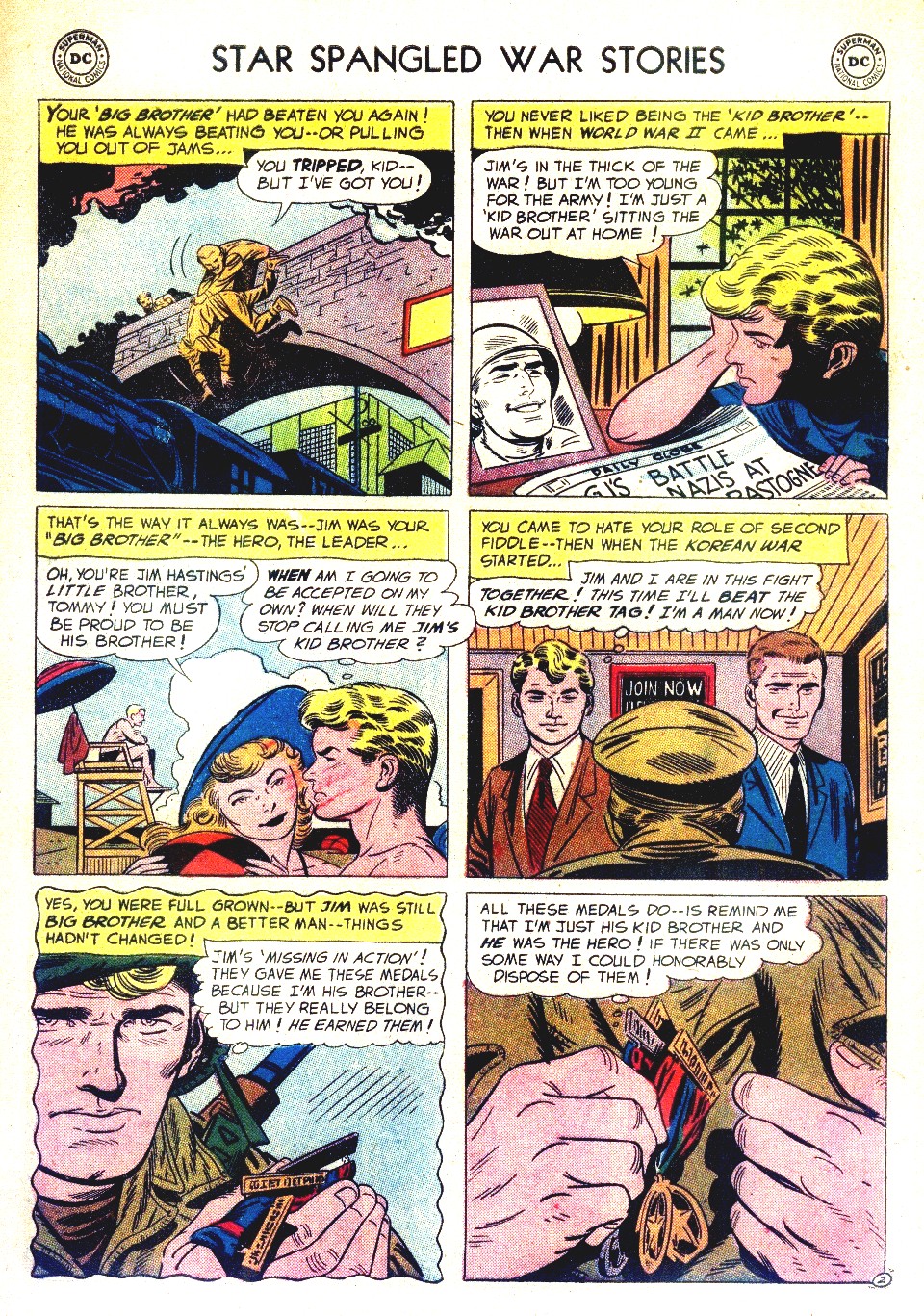 Read online Star Spangled War Stories (1952) comic -  Issue #54 - 29