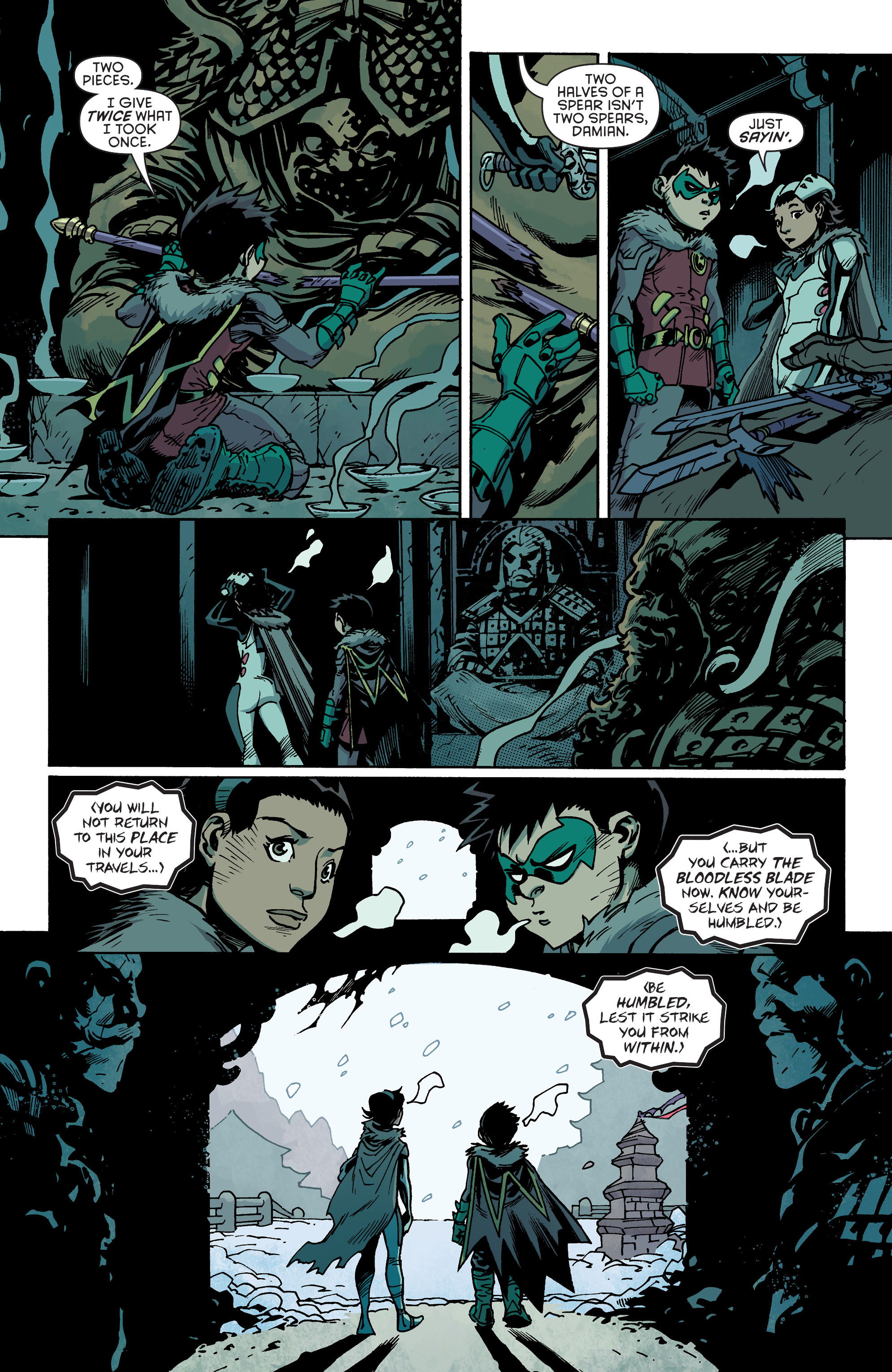 Read online Robin: Son of Batman comic -  Issue #8 - 19