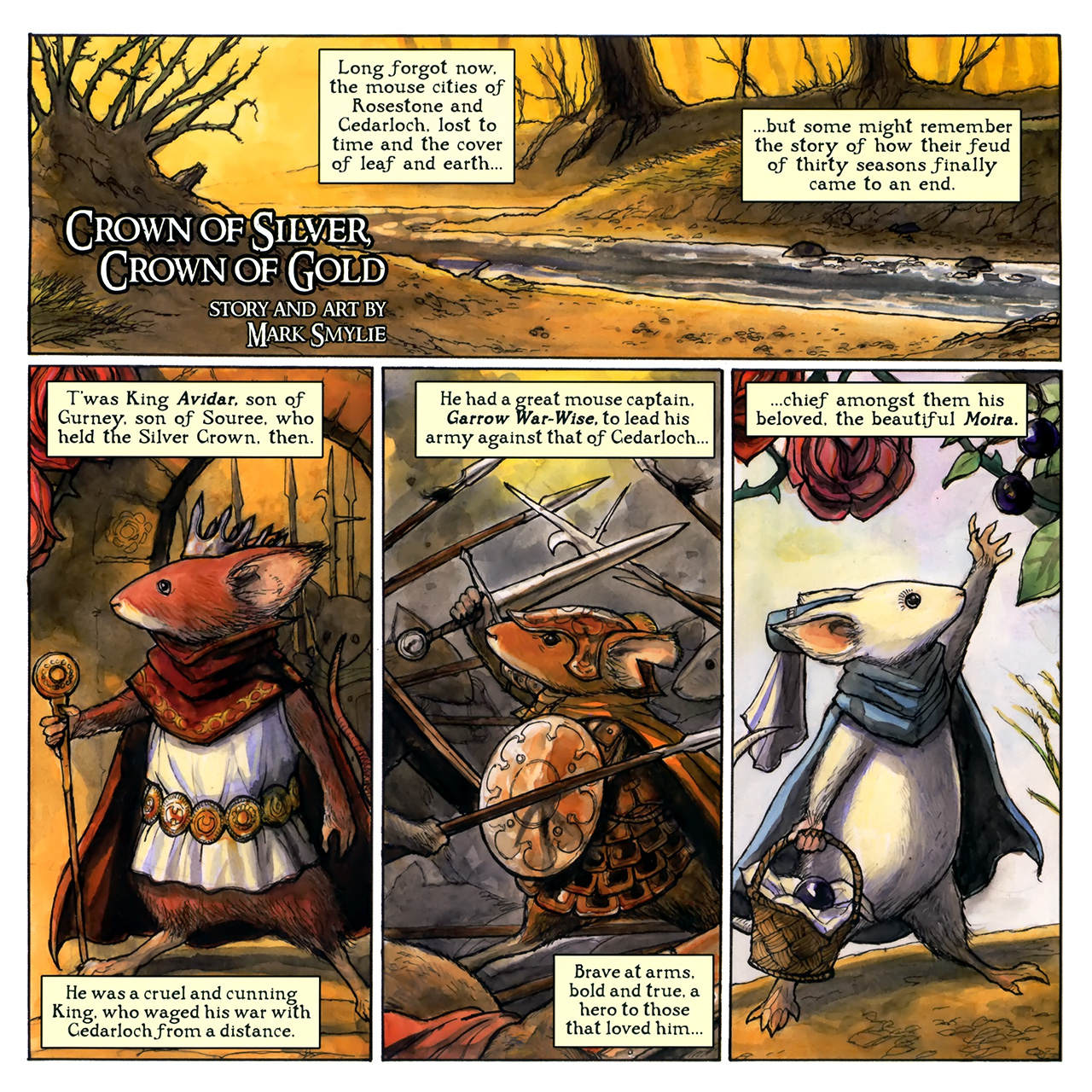 Read online Mouse Guard: Legends of the Guard comic -  Issue #4 - 17