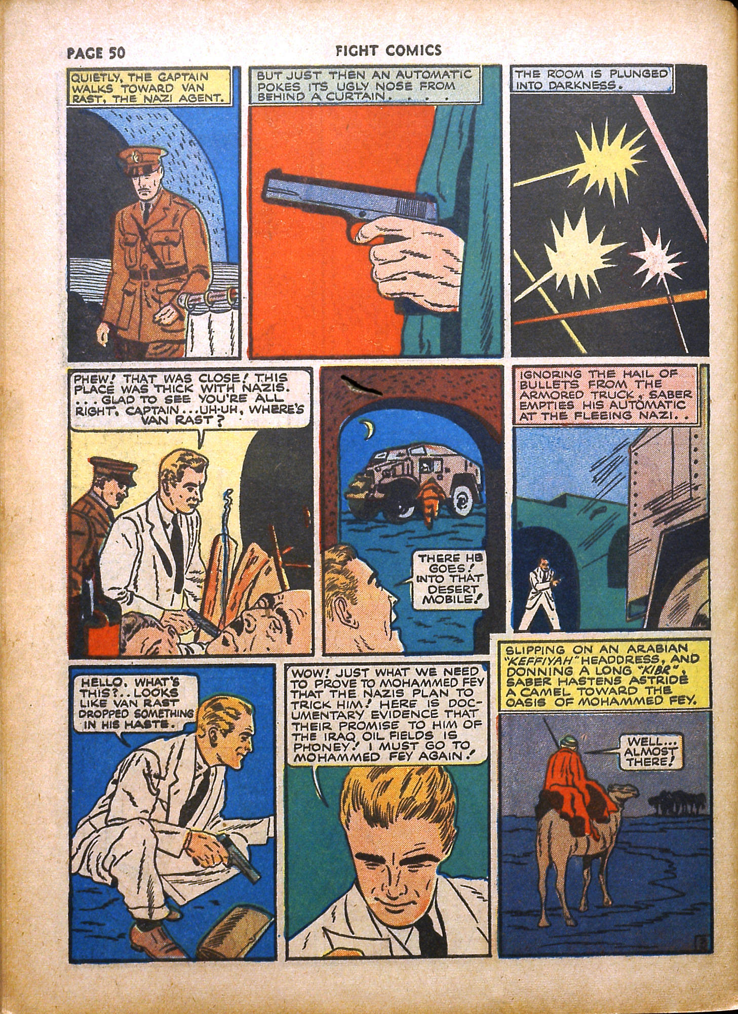 Read online Fight Comics comic -  Issue #14 - 52