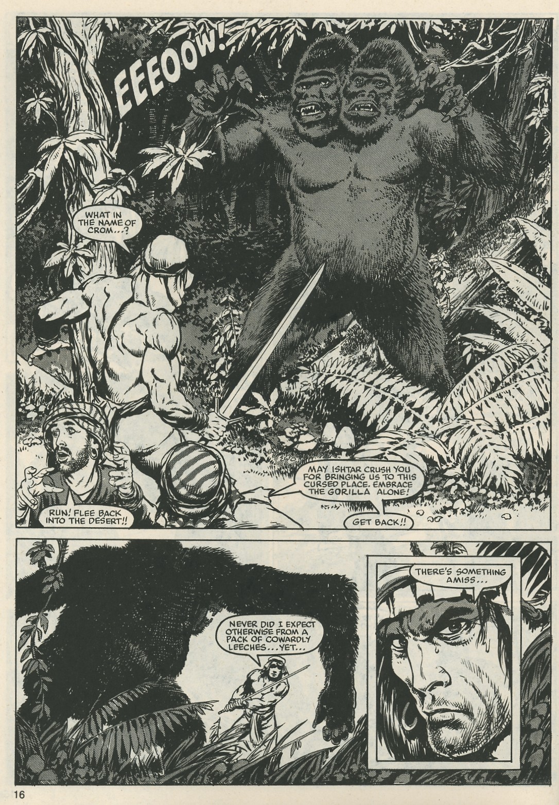 Read online The Savage Sword Of Conan comic -  Issue #117 - 15