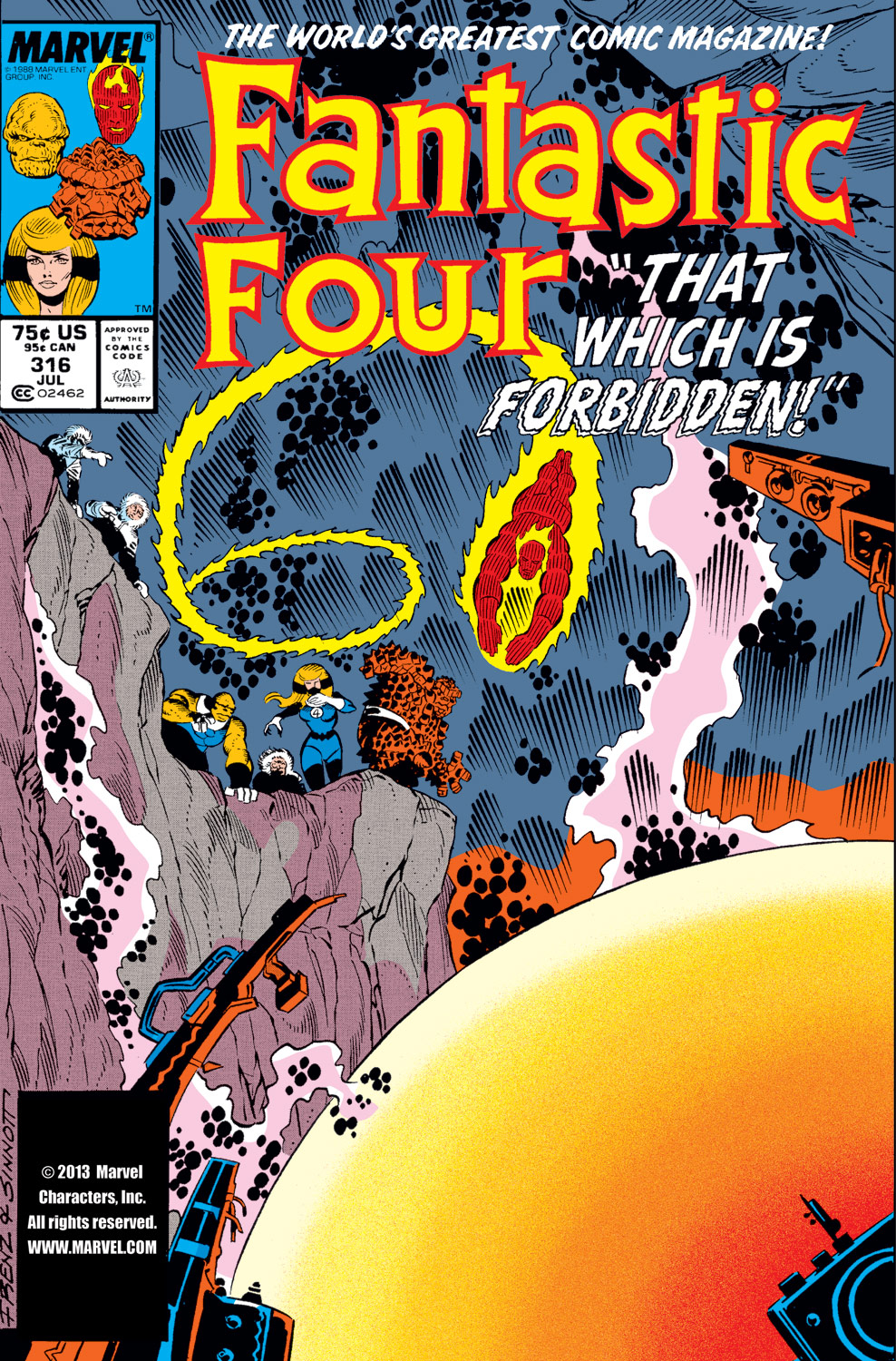 Fantastic Four (1961) issue 316 - Page 1