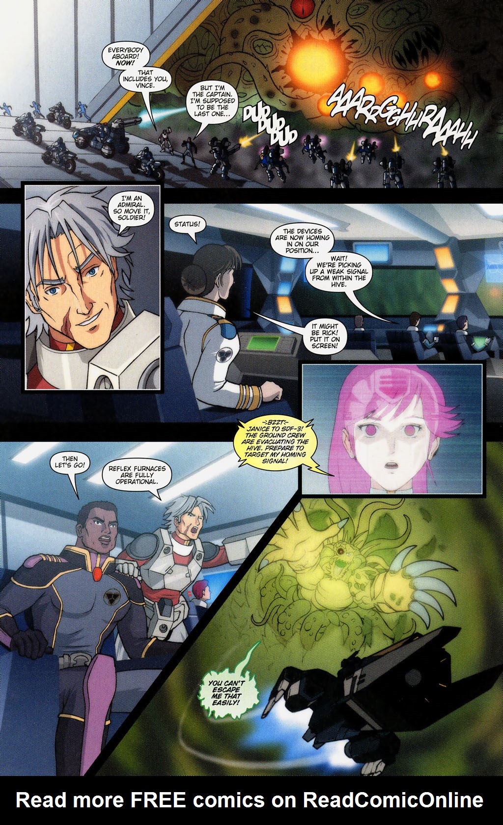 Read online Robotech: Prelude to the Shadow Chronicles comic -  Issue #5 - 6