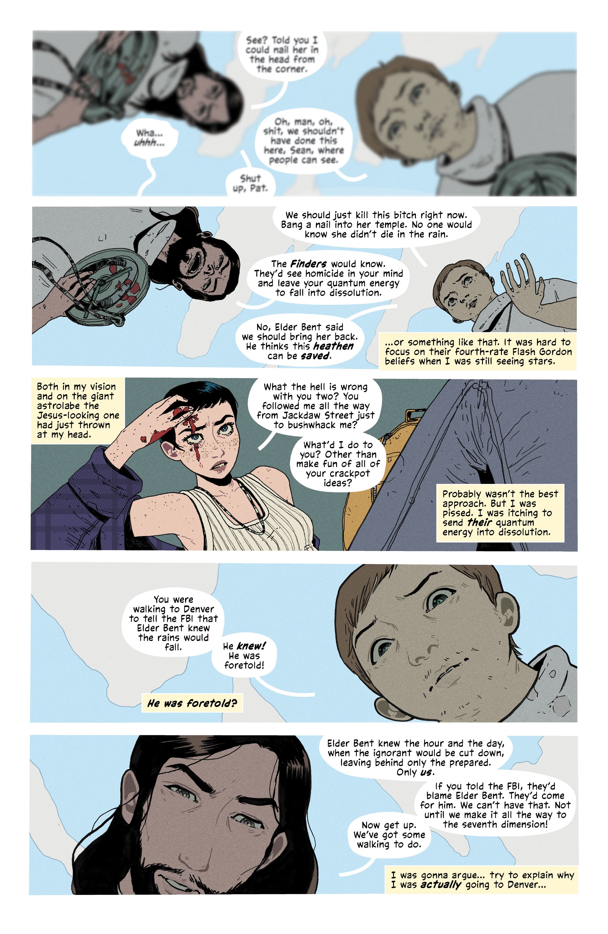 Read online Joe Hill's Rain comic -  Issue #2 - 16