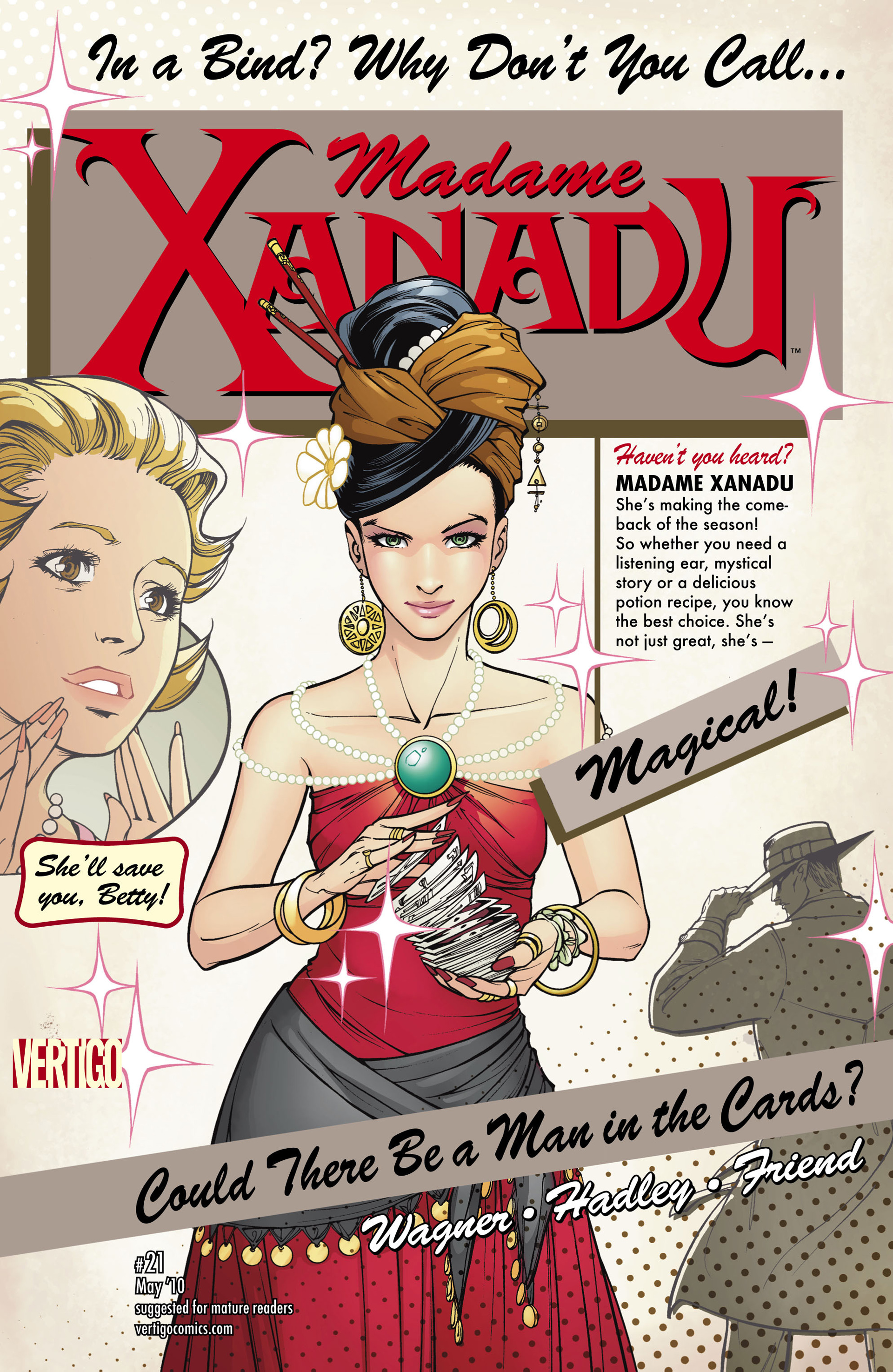 Read online Madame Xanadu comic -  Issue #21 - 1