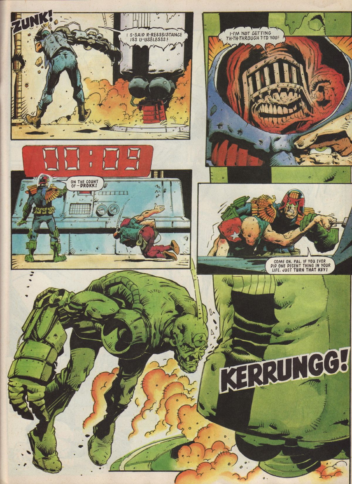 Read online Judge Dredd Megazine (vol. 3) comic -  Issue #7 - 8