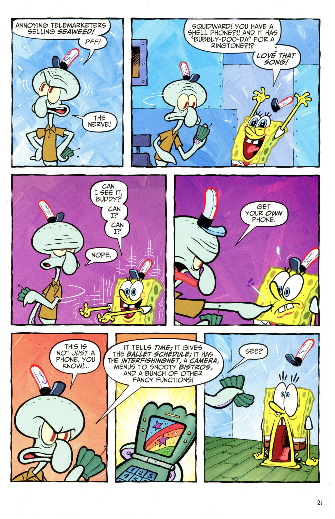 Read online SpongeBob Comics comic -  Issue #32 - 22