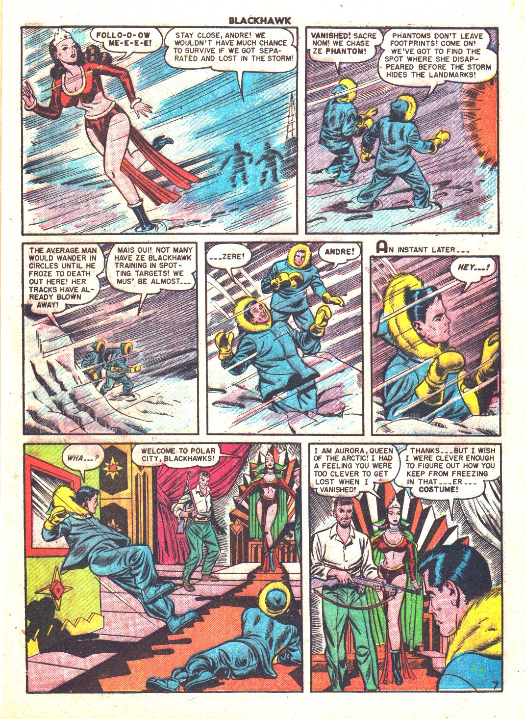 Read online Blackhawk (1957) comic -  Issue #37 - 9
