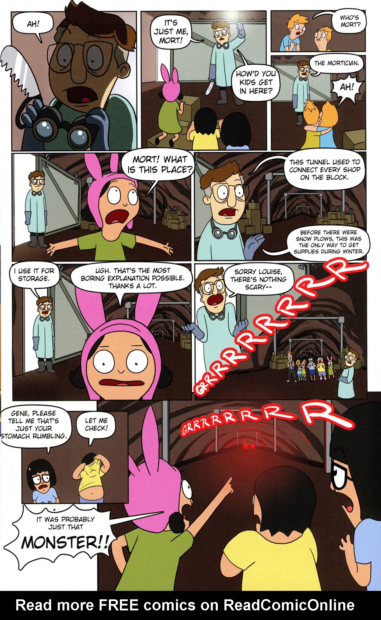 Read online Free Comic Book Day 2016 comic -  Issue # Bob's Burgers - 15