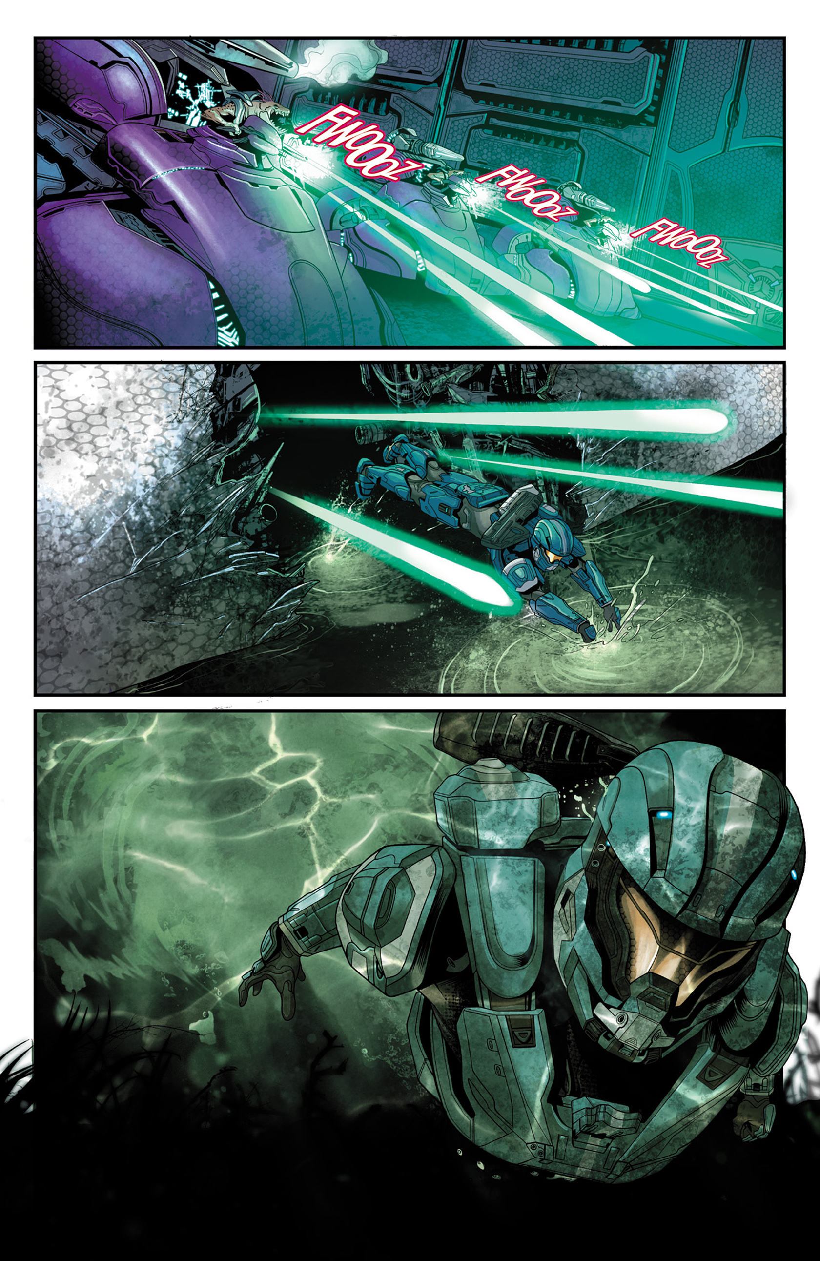 Read online Halo: Escalation comic -  Issue #22 - 10