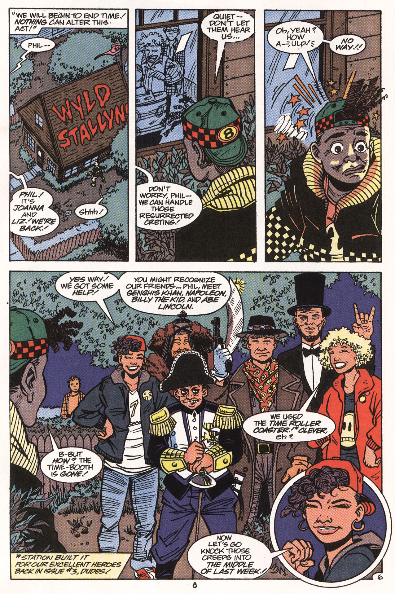 Read online Bill & Ted's Excellent Comic Book comic -  Issue #7 - 10