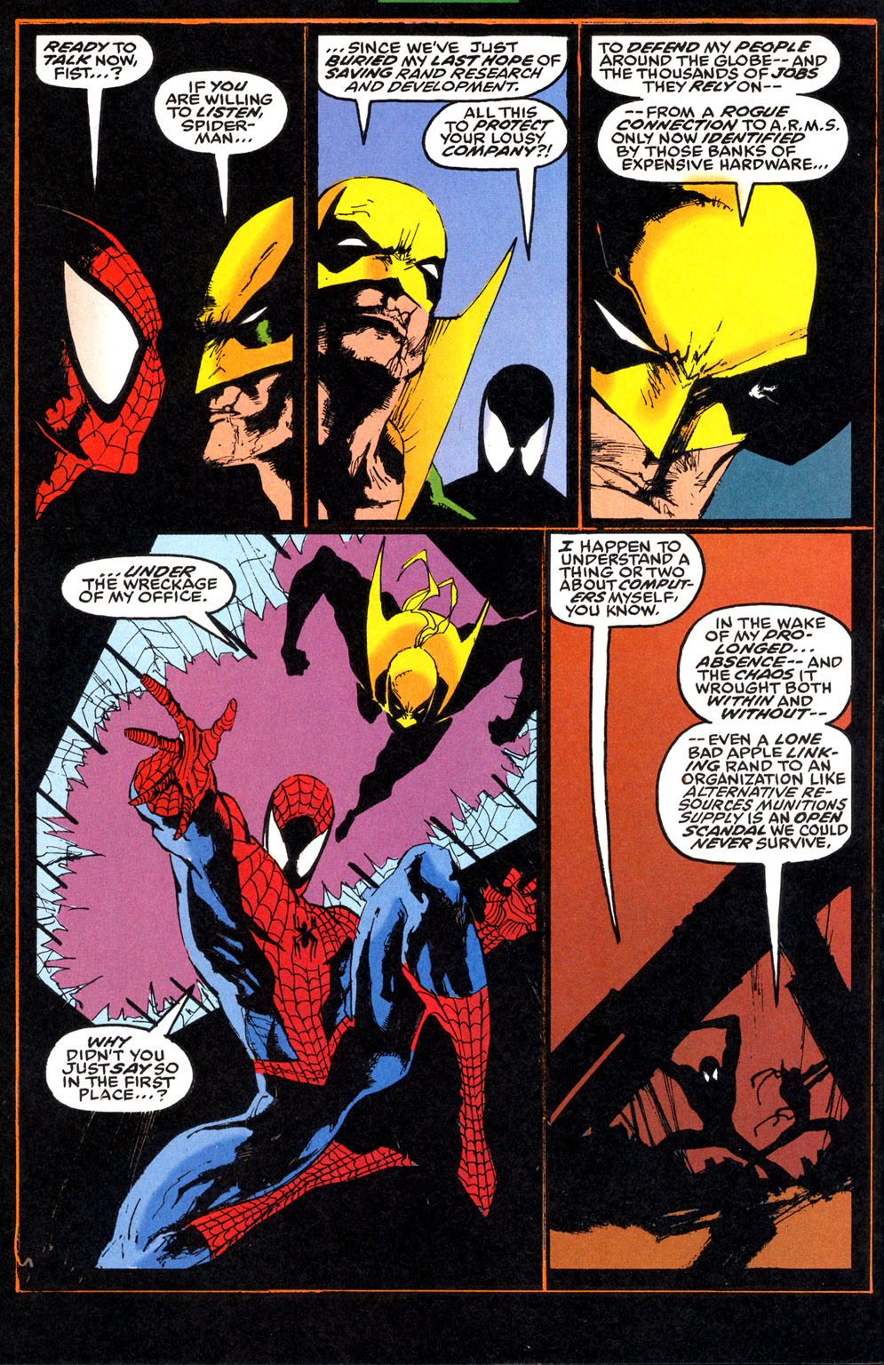 Read online Spider-Man (1990) comic -  Issue #41 - 'Storm Warnings' Part 1 - 19